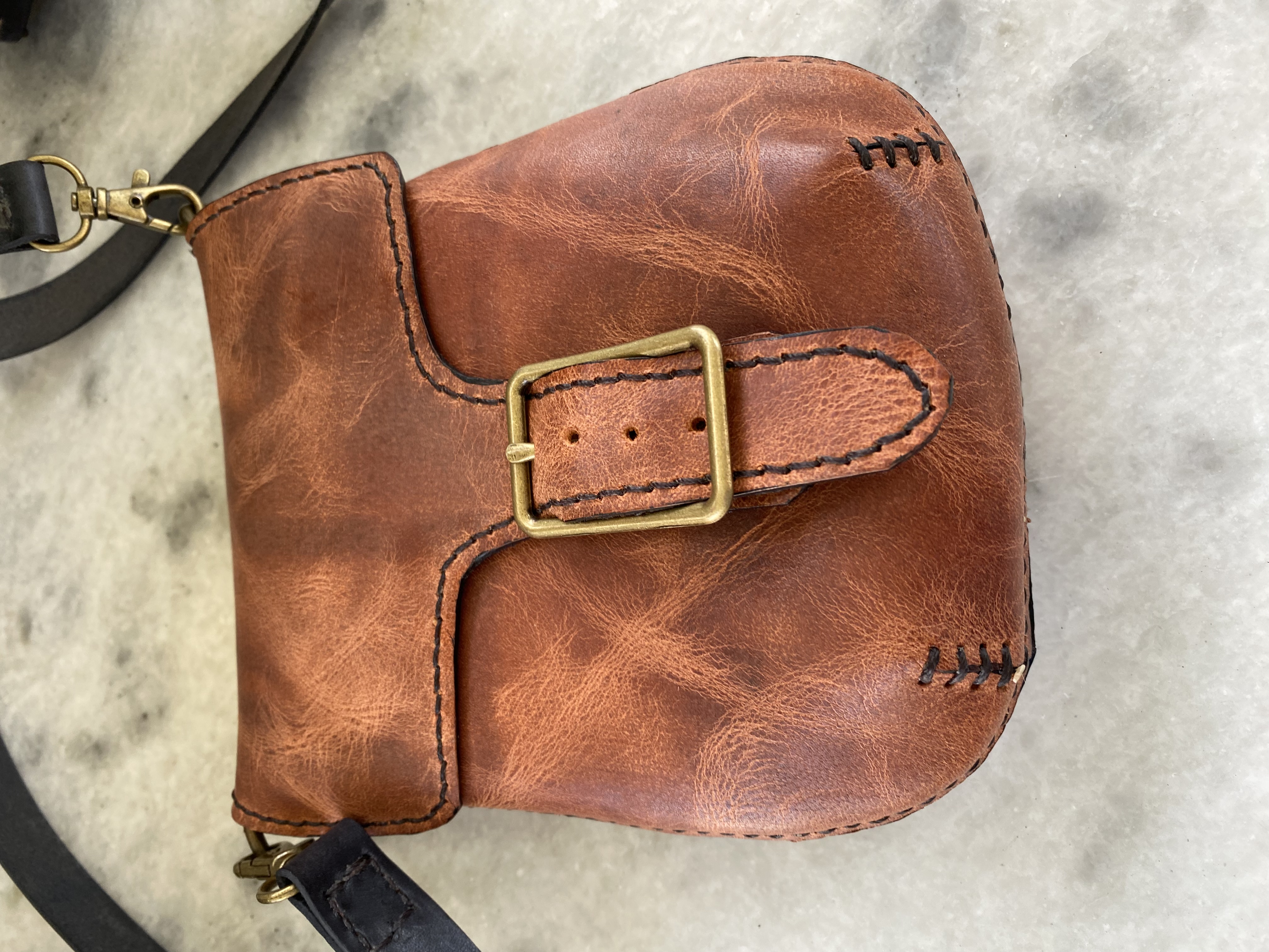 Leather Crossbody Bag