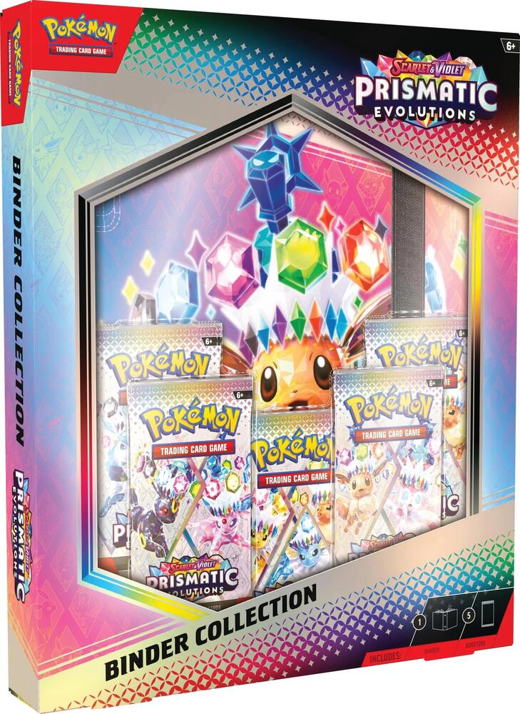 Prismatic Evolutions Binder Collection Box