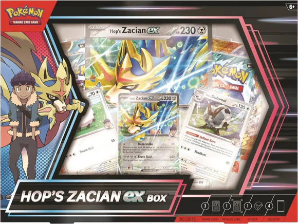 Hop's Zacian Ex Box