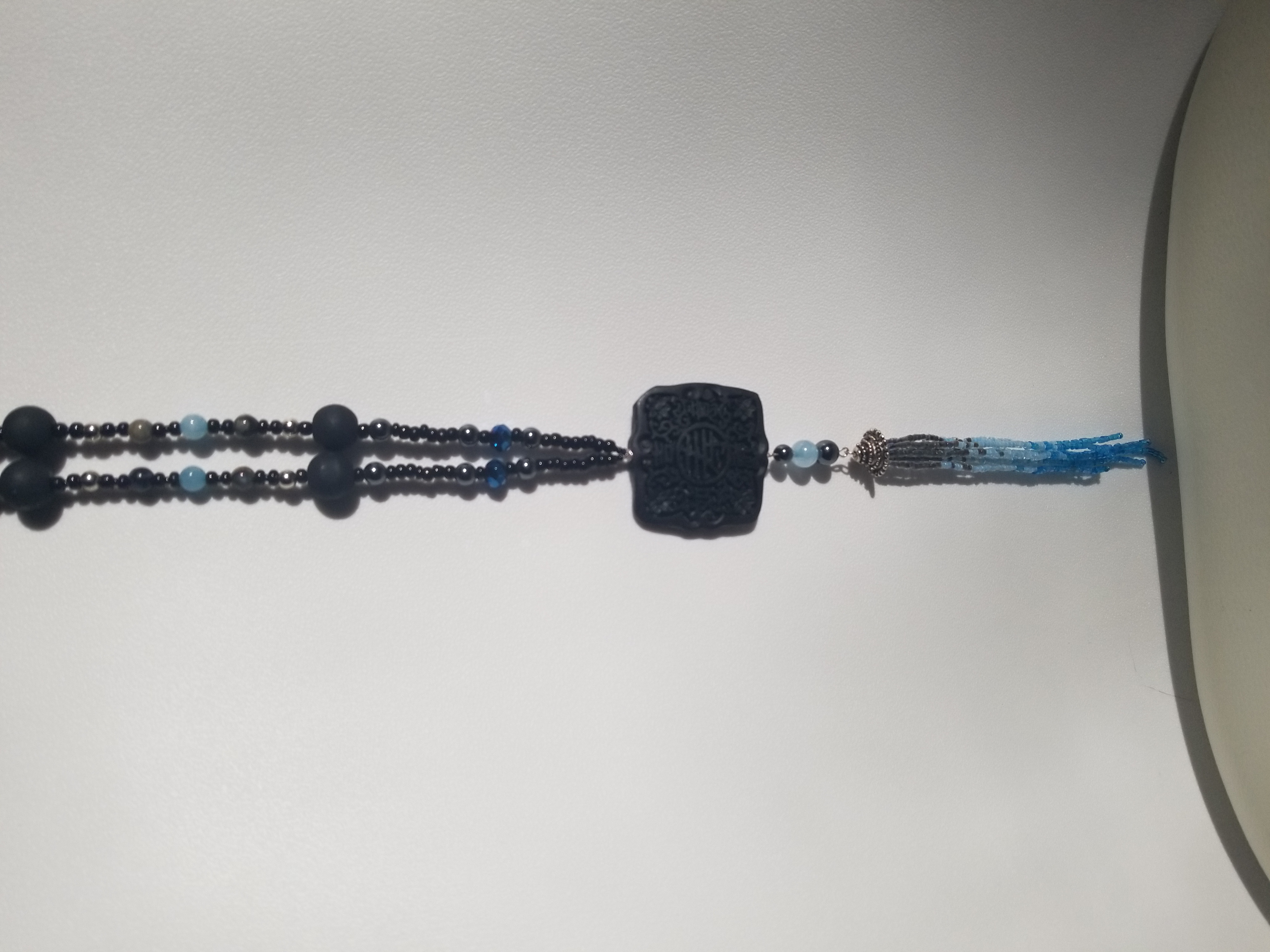 Extra long tassle necklace