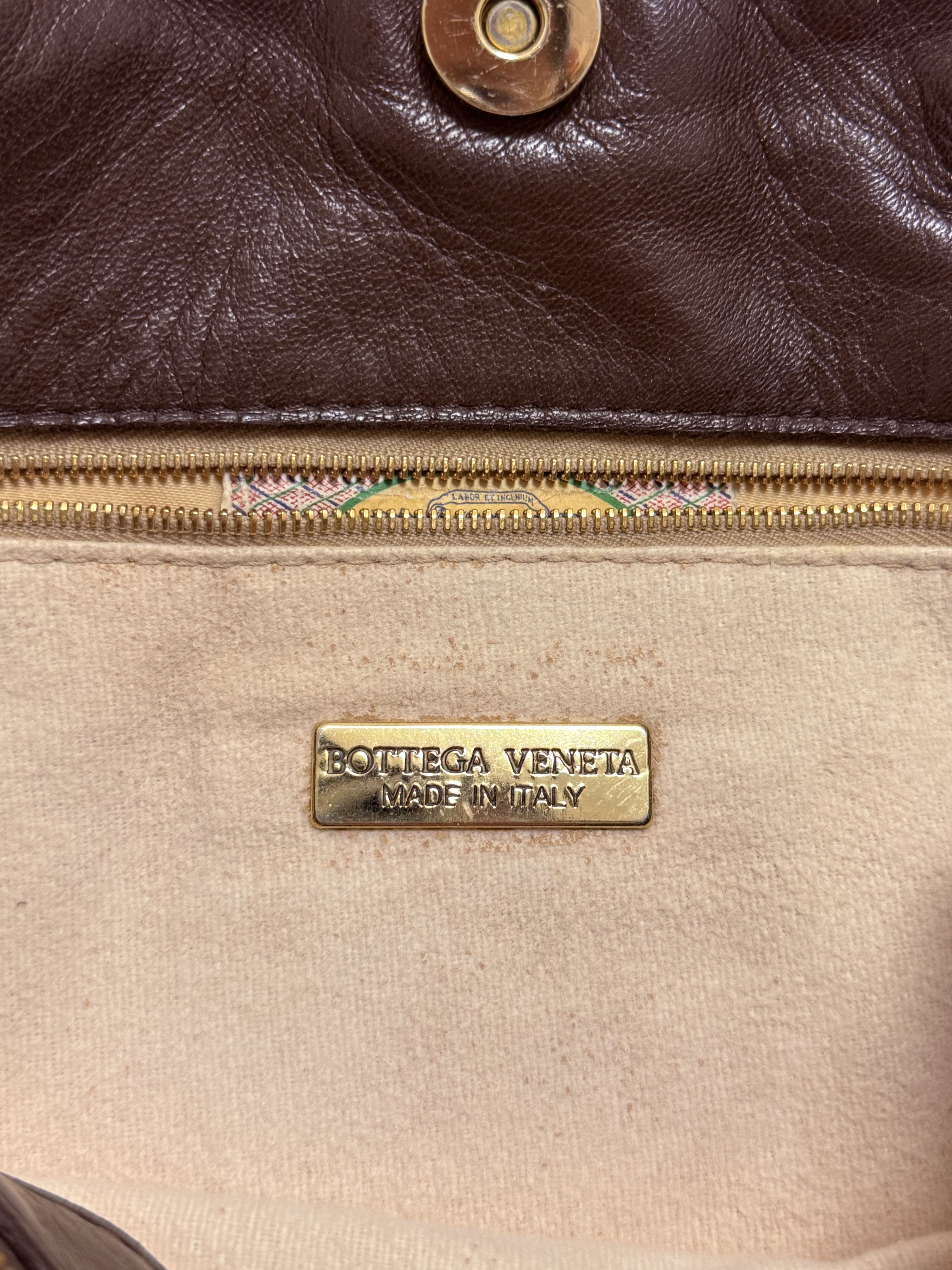 BOTTEGA VENETA - SAC A BANDOULIERE CUIR TRESSE