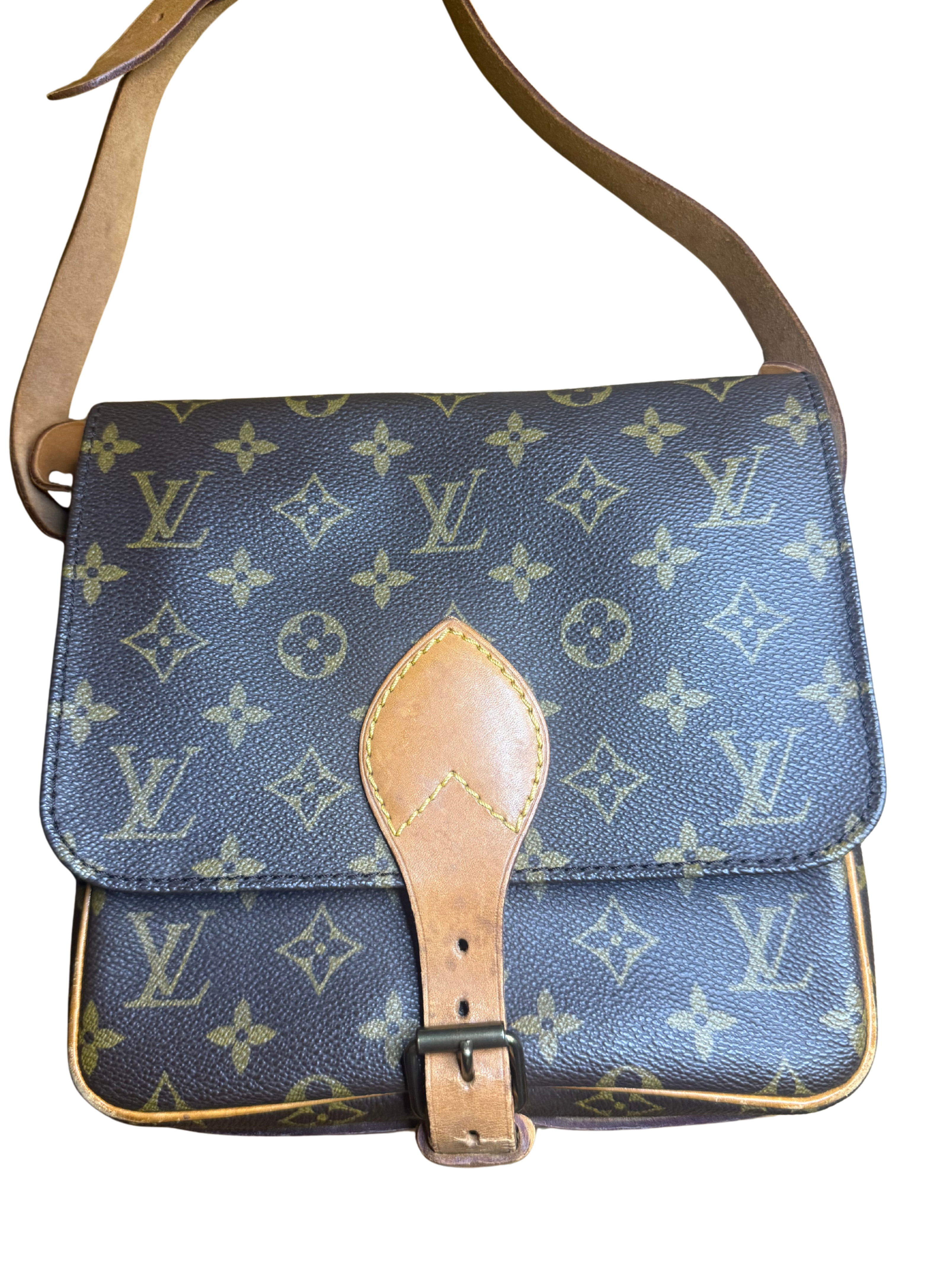 LOUIS VUITTON -  SAC A BANDOULIERE CARTOUCHIERE PM