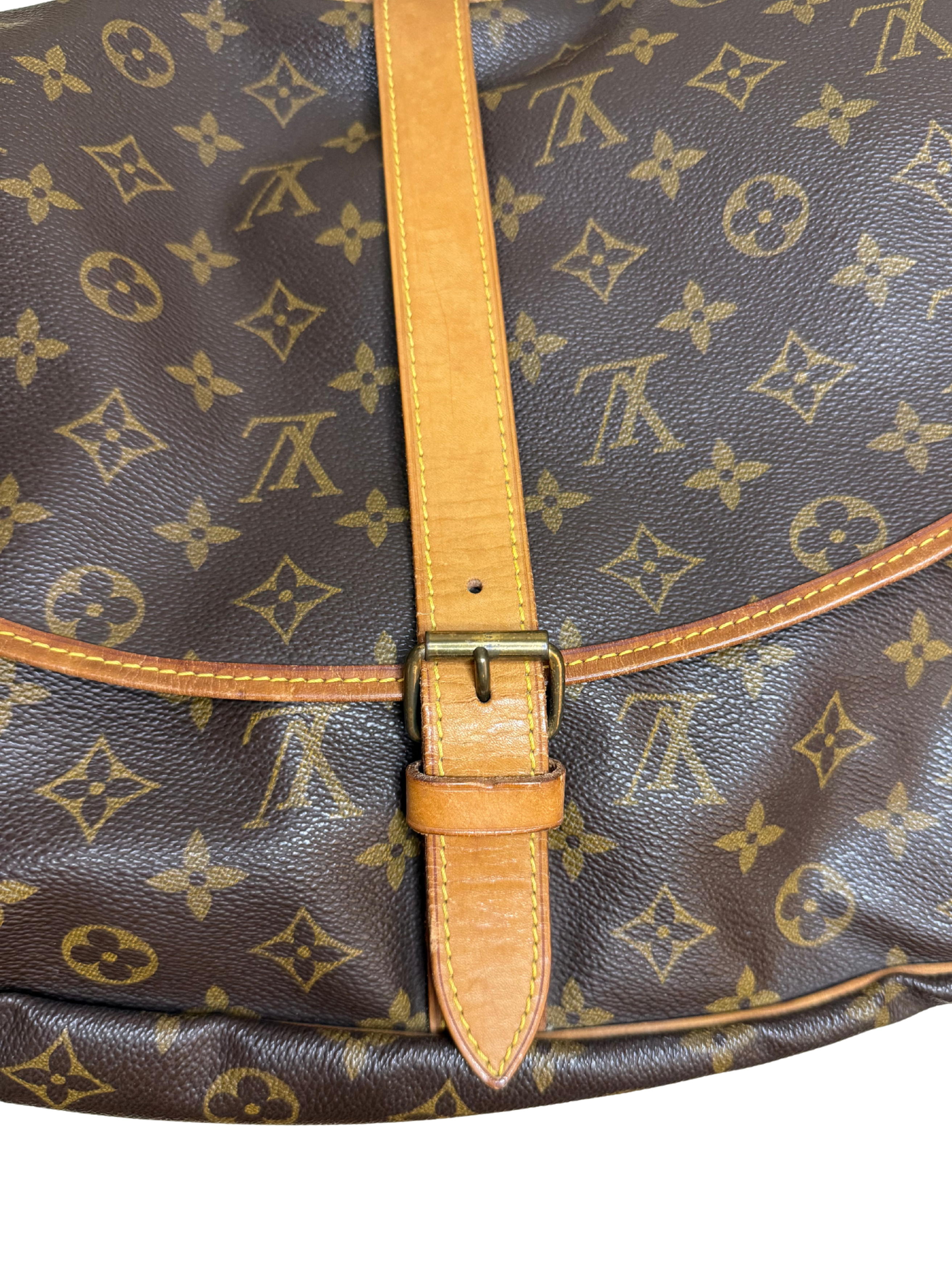 LOUIS VUITTON - SAC A BANDOULIERE SAUMUR 35 EN TOILE MONOGRAM