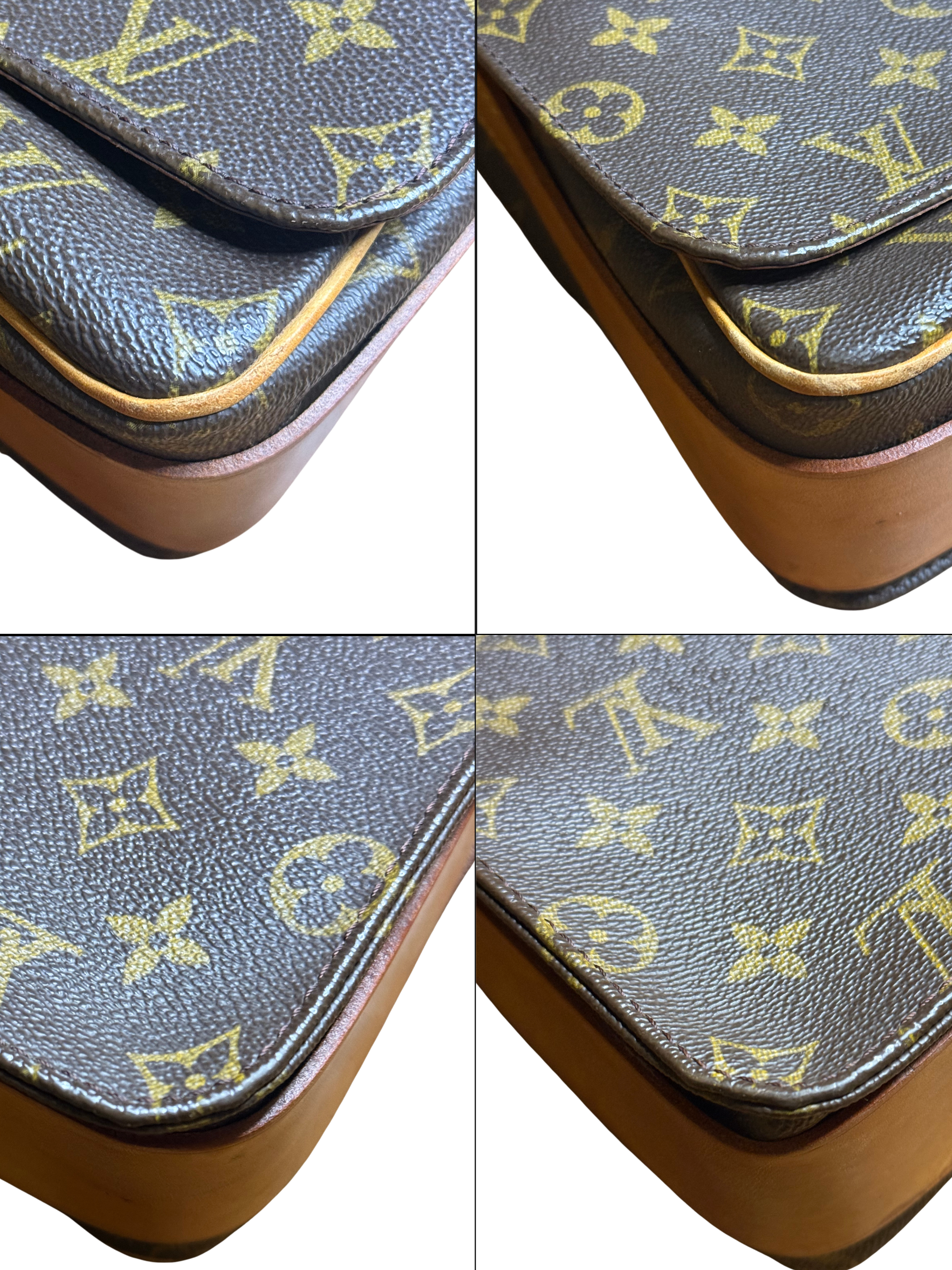 LOUIS VUITTON -  SAC A BANDOULIERE CARTOUCHIERE MM