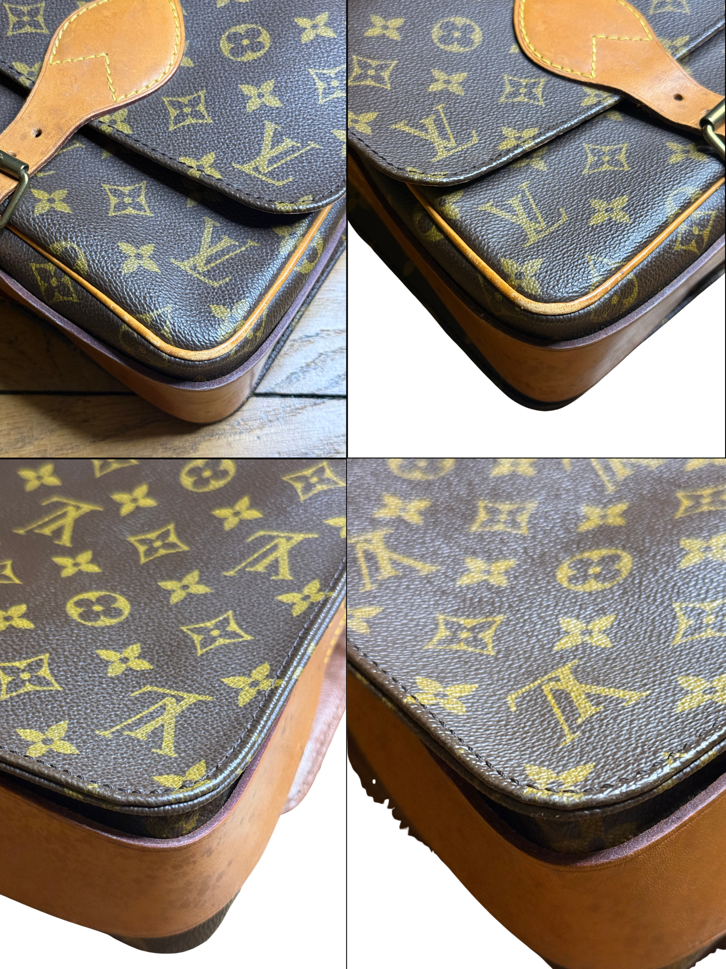 LOUIS VUITTON -  SAC A BANDOULIERE CARTOUCHIERE PM