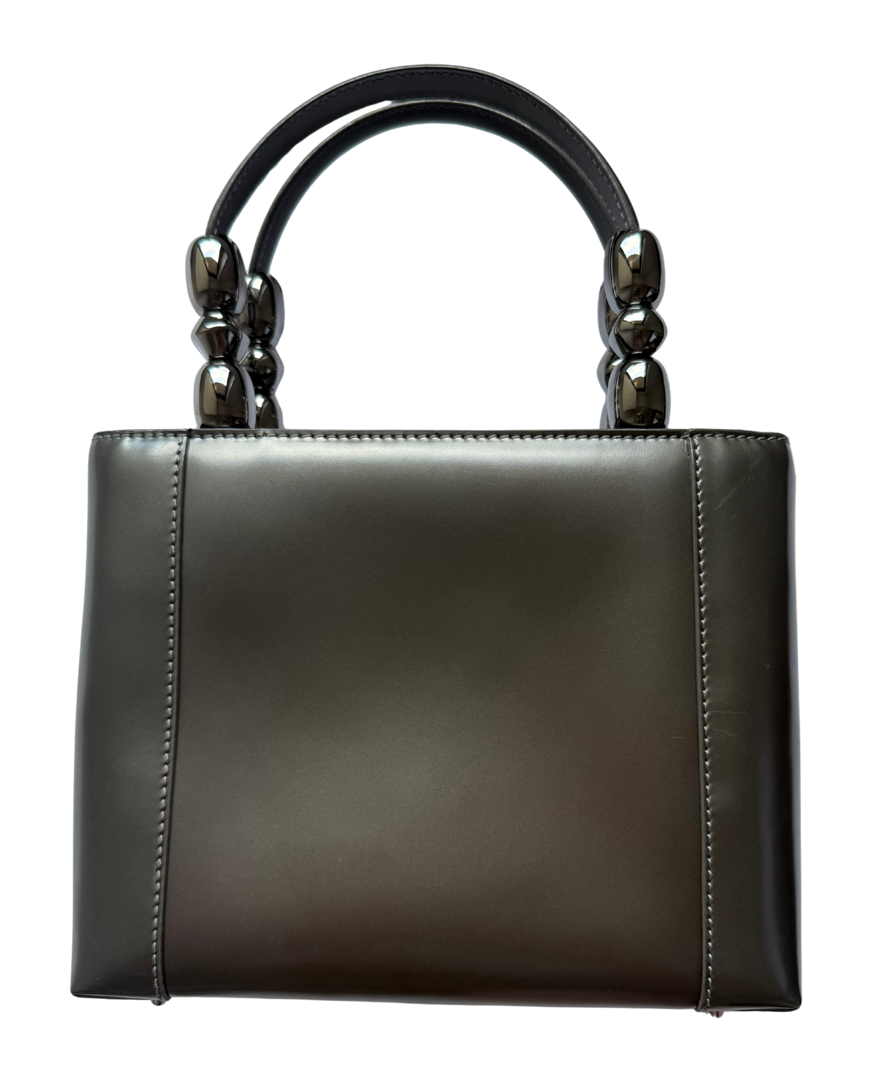 CHRISTIAN DIOR - SAC A MAIN LADY DIOR PEARL