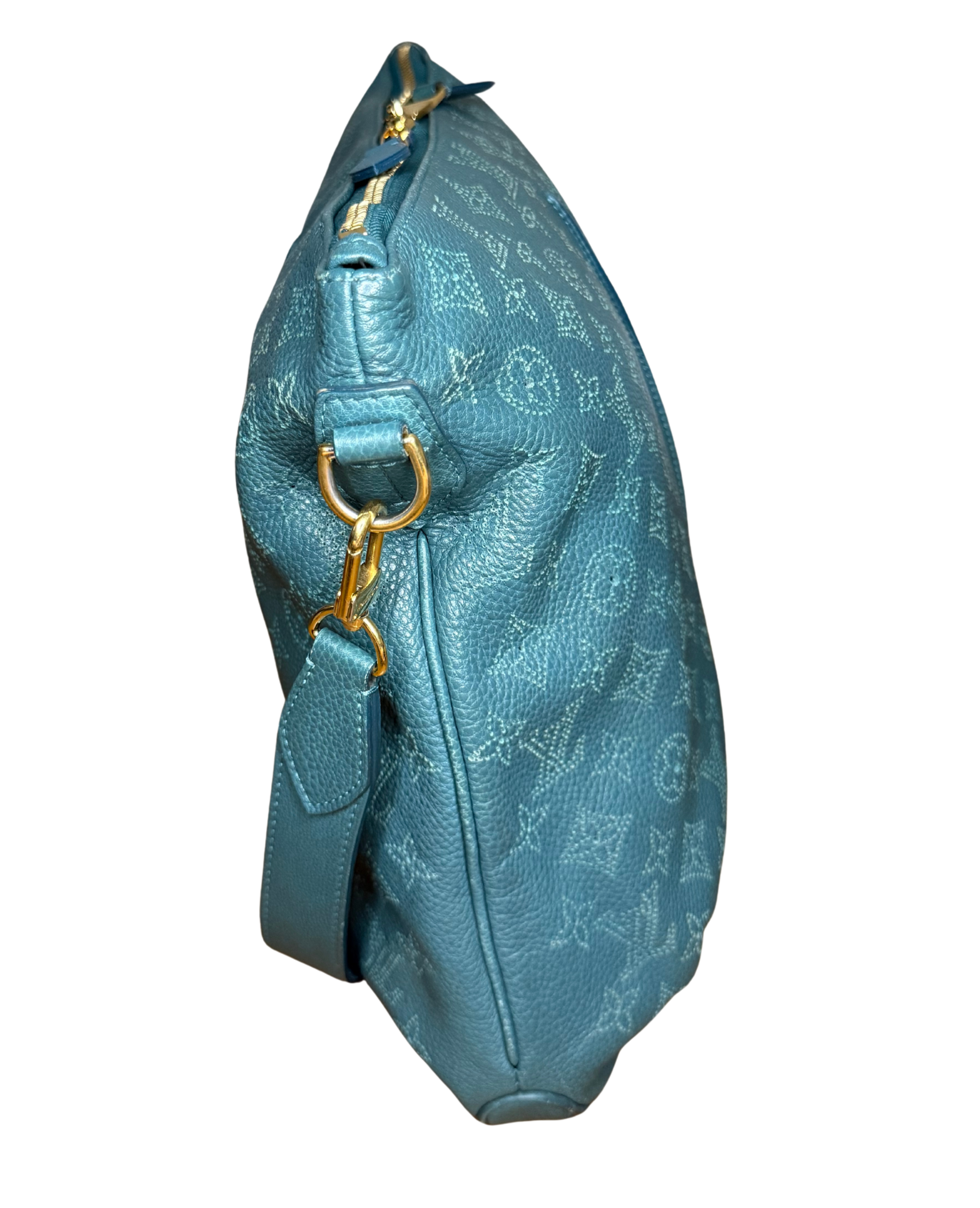 LOUIS VUITTON - SAC A BANDOULIERE SOLENE EN CUIR MAHINA