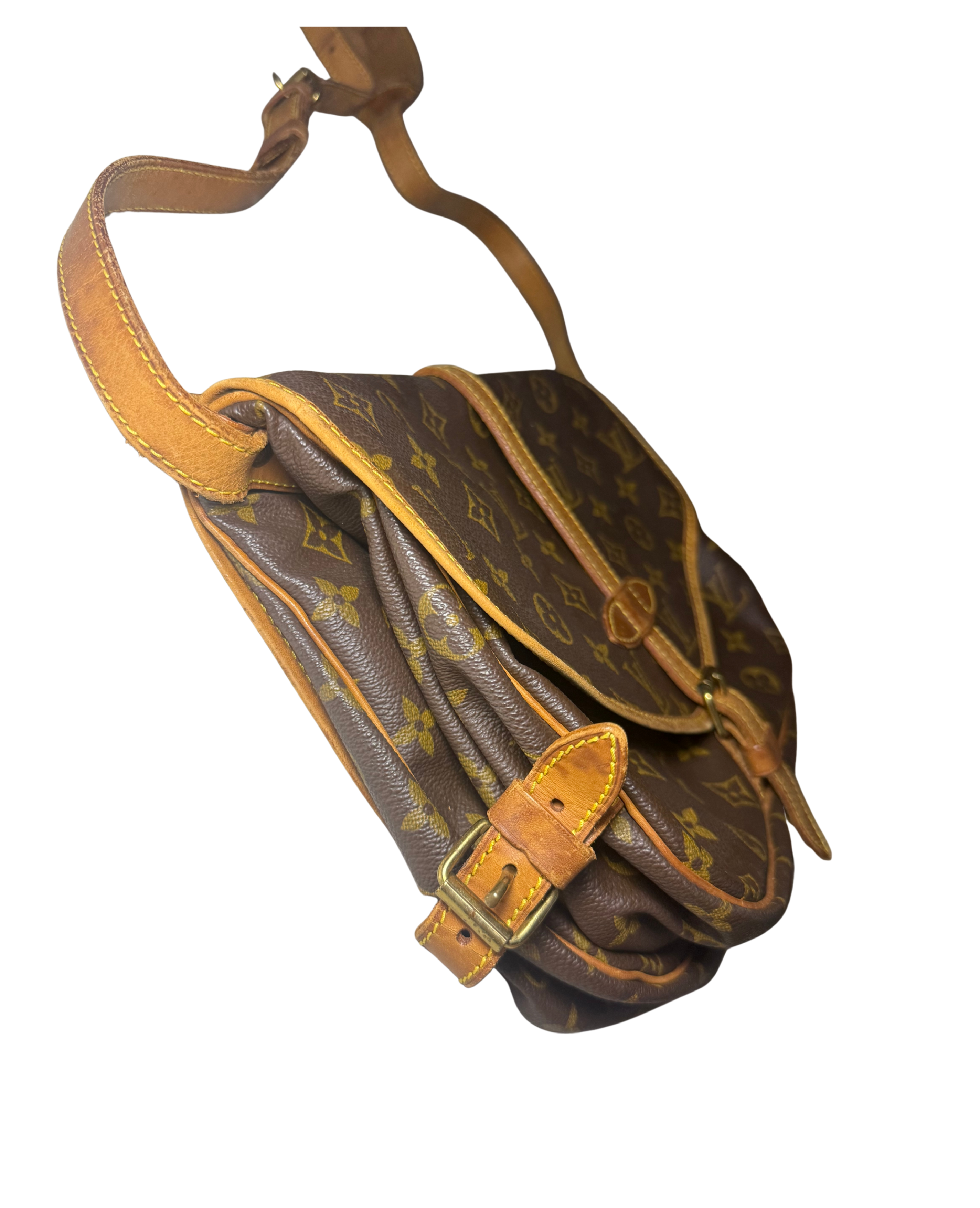 LOUIS VUITTON - SAC A BANDOULIERE SAUMUR 30 EN TOILE MONOGRAM