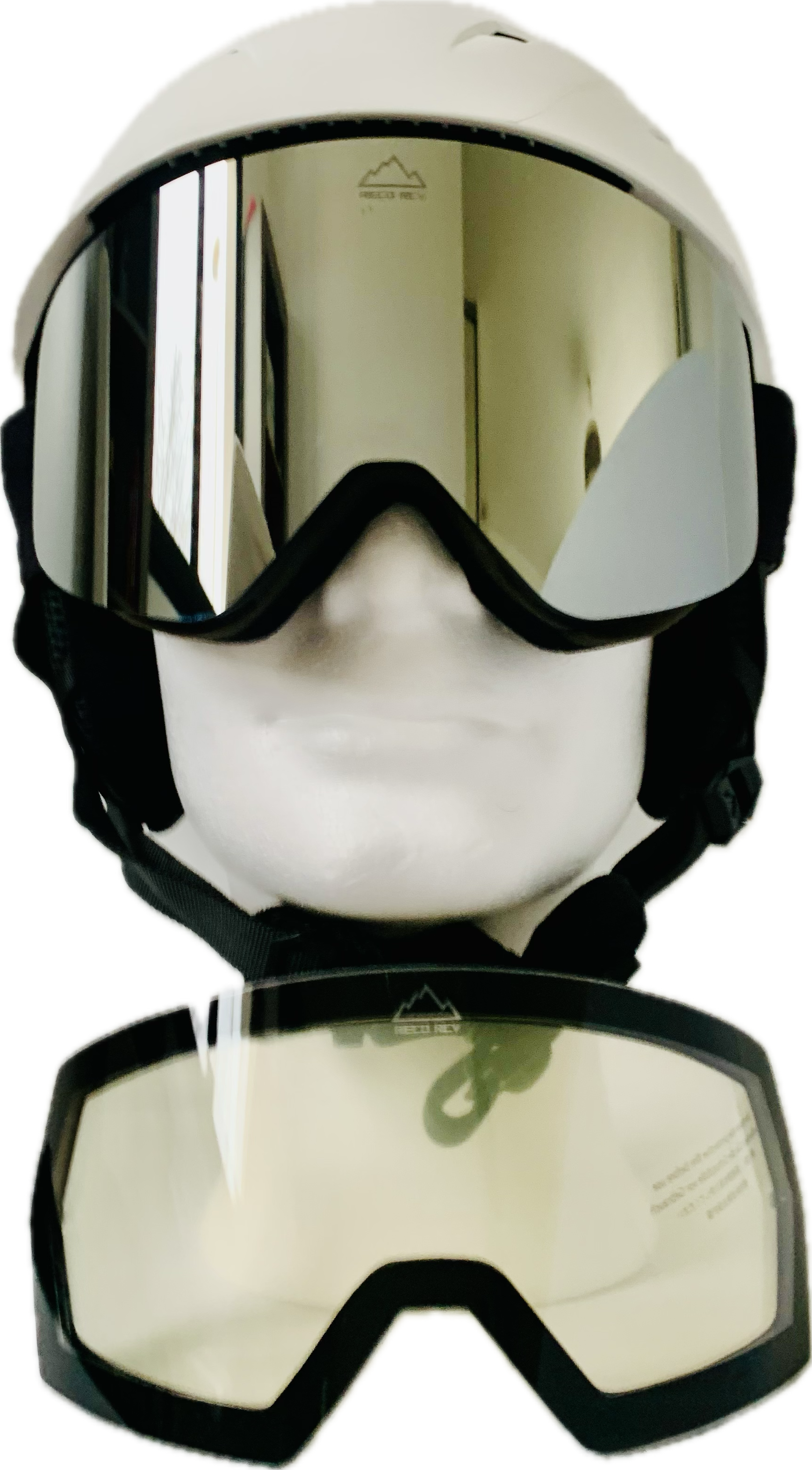 Pack 1 masque Miroir VIP + 1 écran transparent