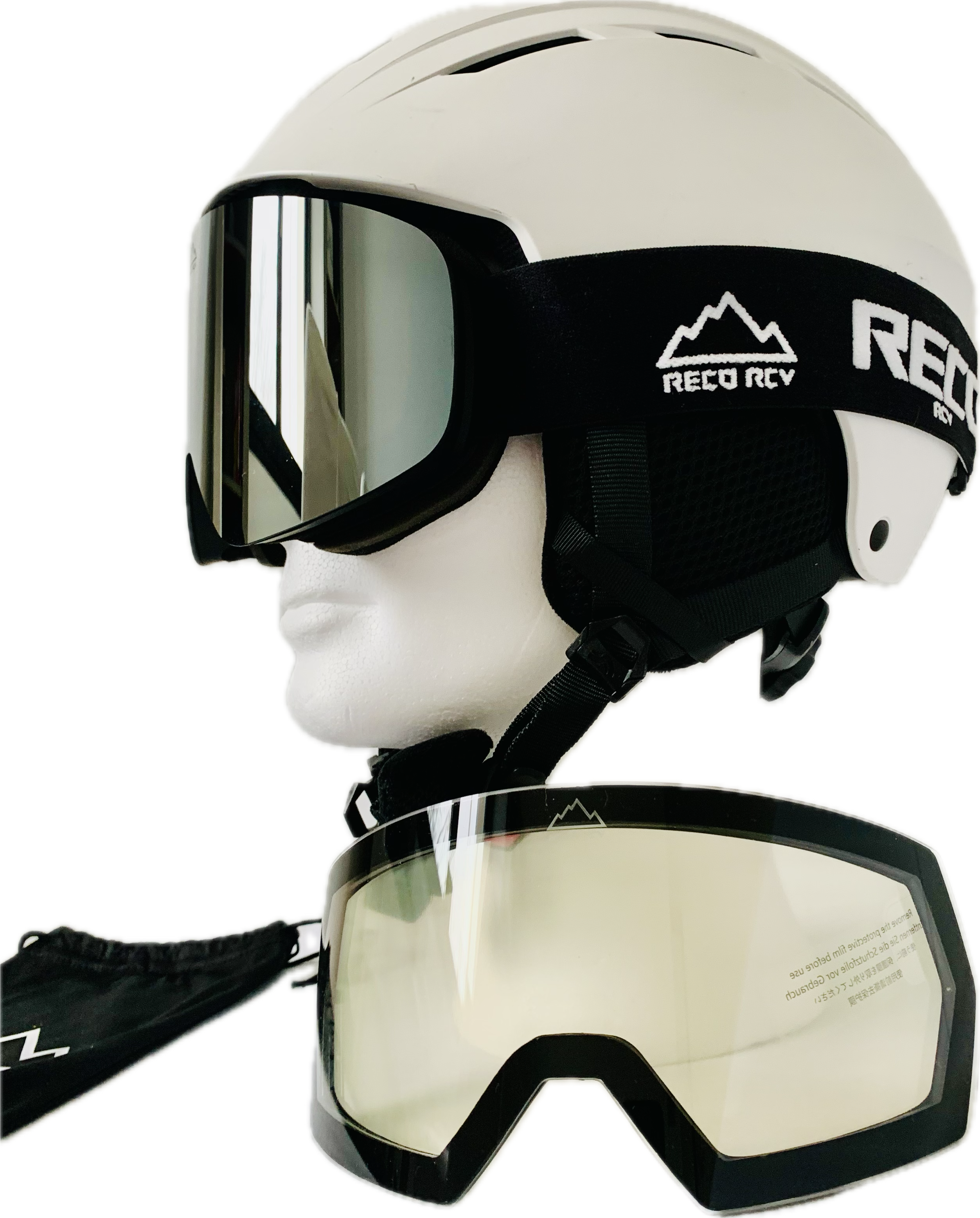 Pack 1 masque Miroir VIP + 1 écran transparent