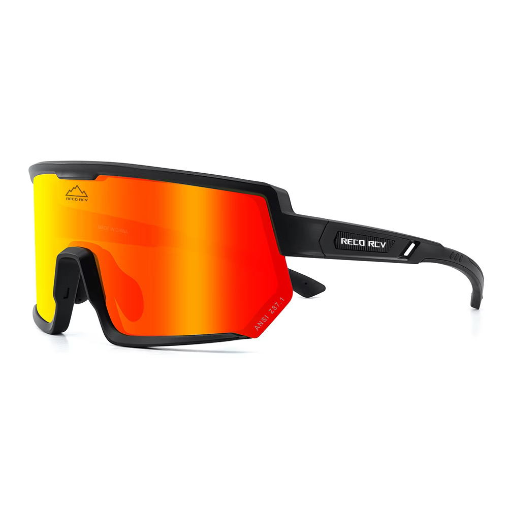 Lunettes de sport orange