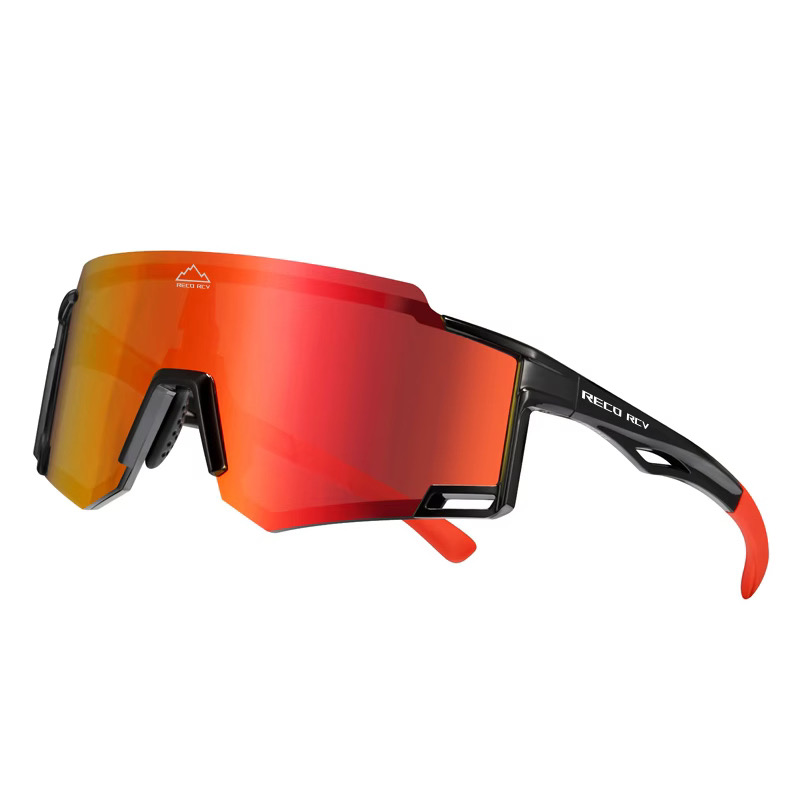 Lunettes de sport rouge