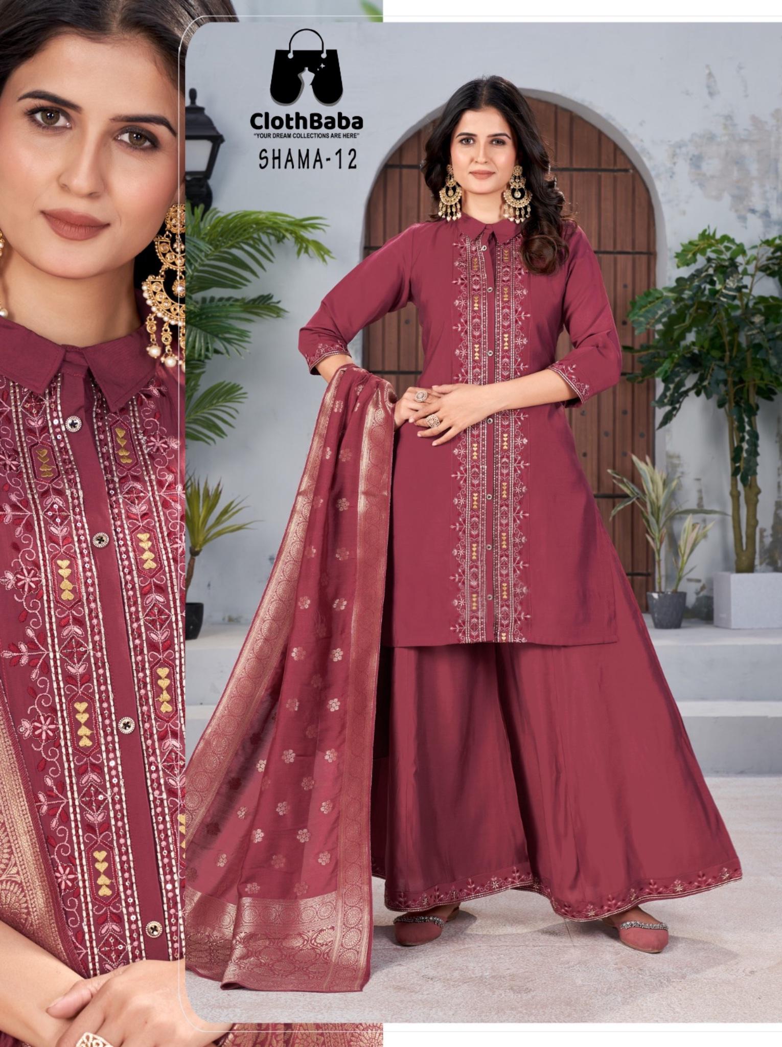 Premium Readymade Vertican Suits with Hand Embroidery & Jequard Dupatta