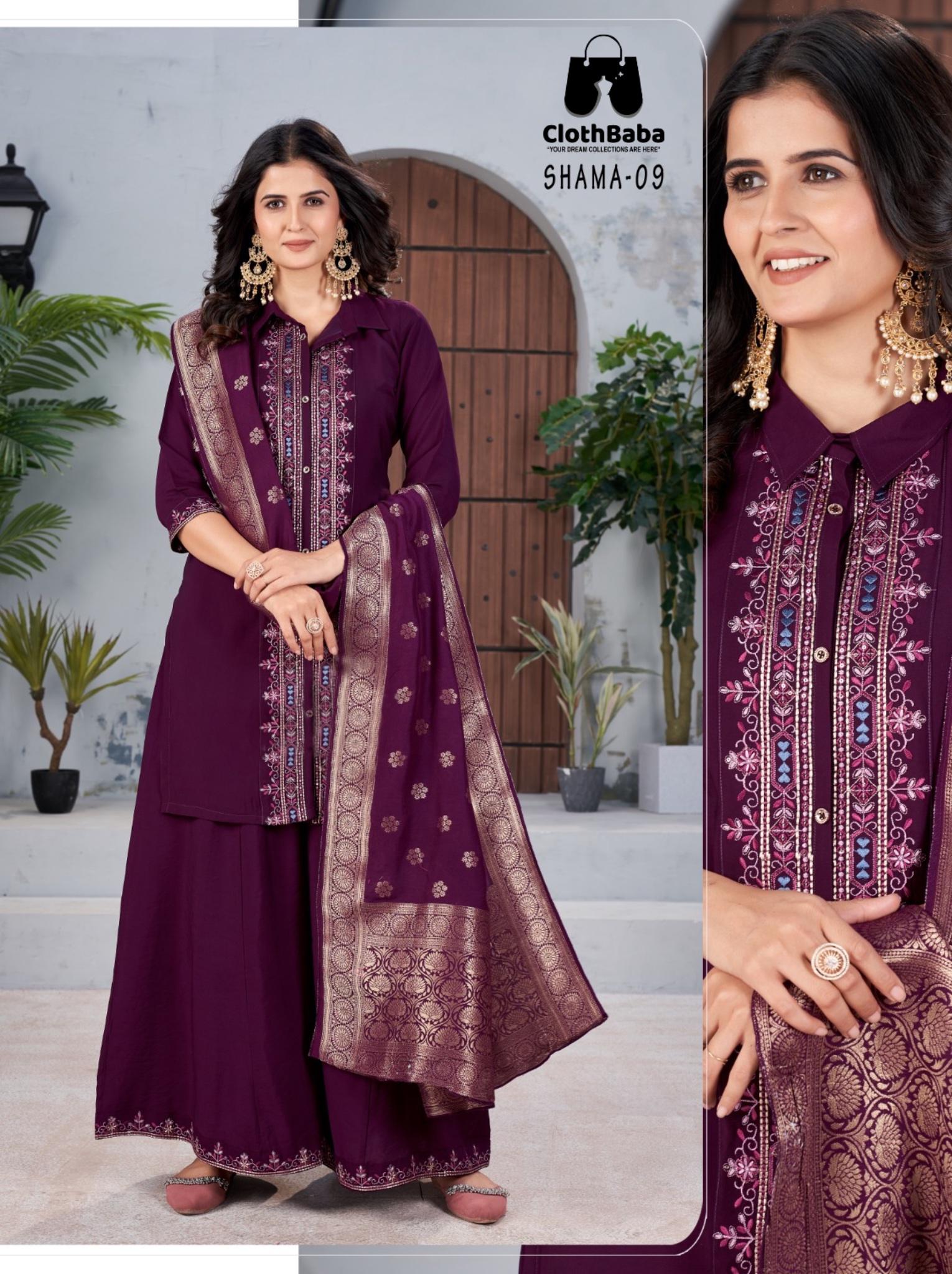 Premium Readymade Vertican Suits with Hand Embroidery & Jequard Dupatta
