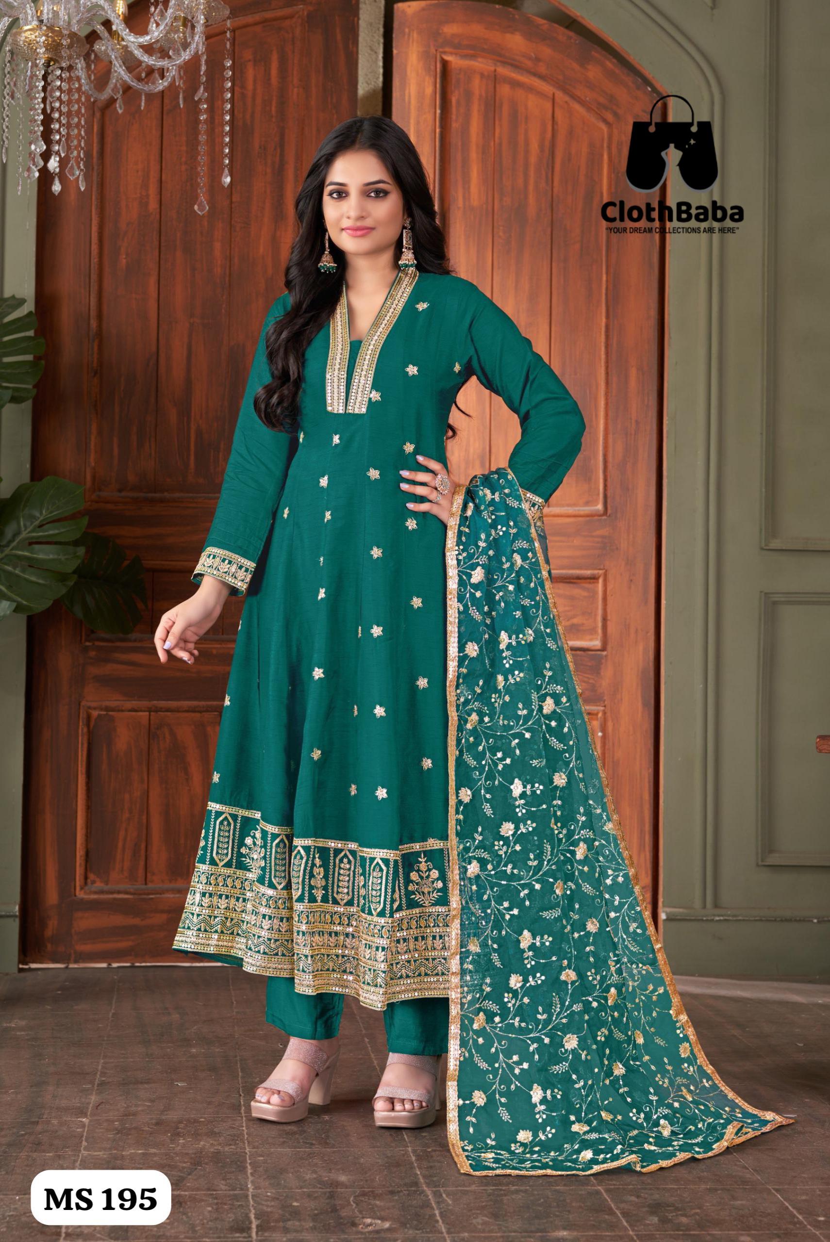 Luxurious Pure Silk Readymade Suits for Women 