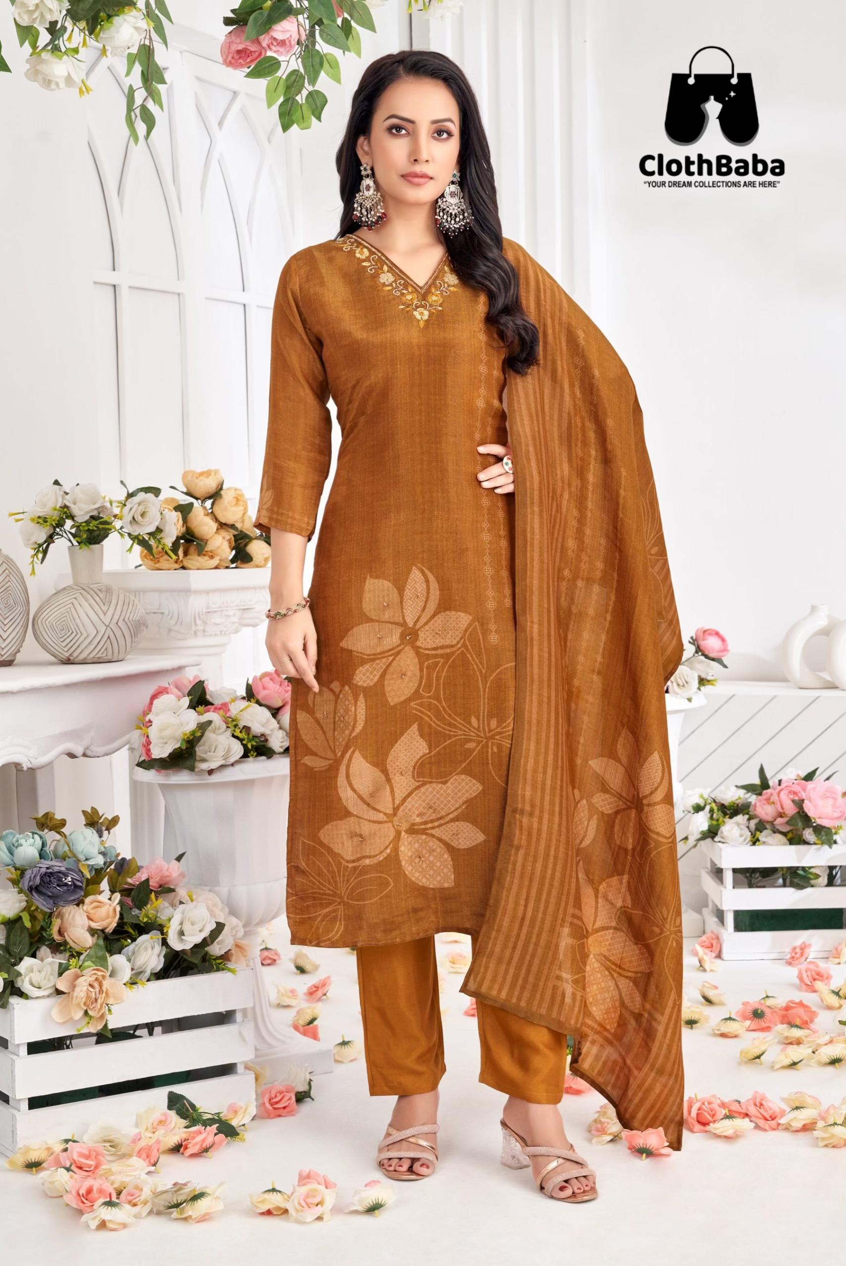 Stylish Readymade Suit Bundle for Wholesalers - 4 Sizes Set