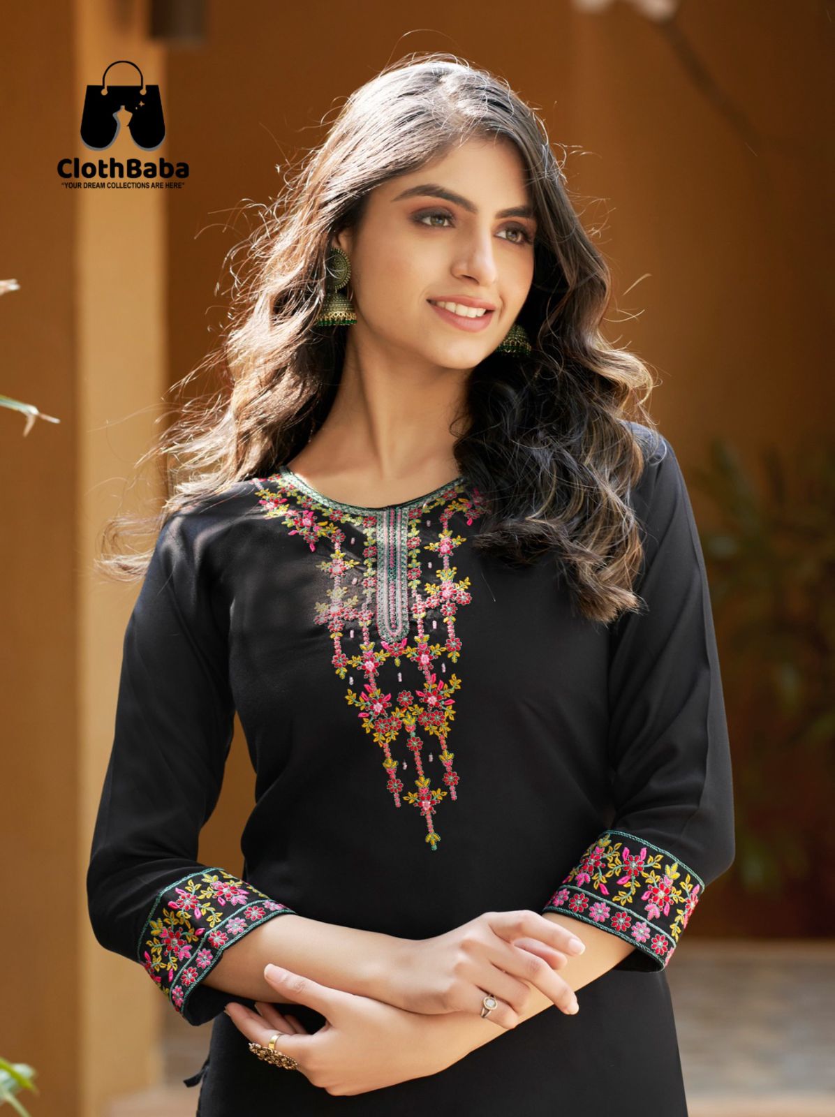 Buy Premium Readymade Rayon Suits with Embroidery & Handwork
