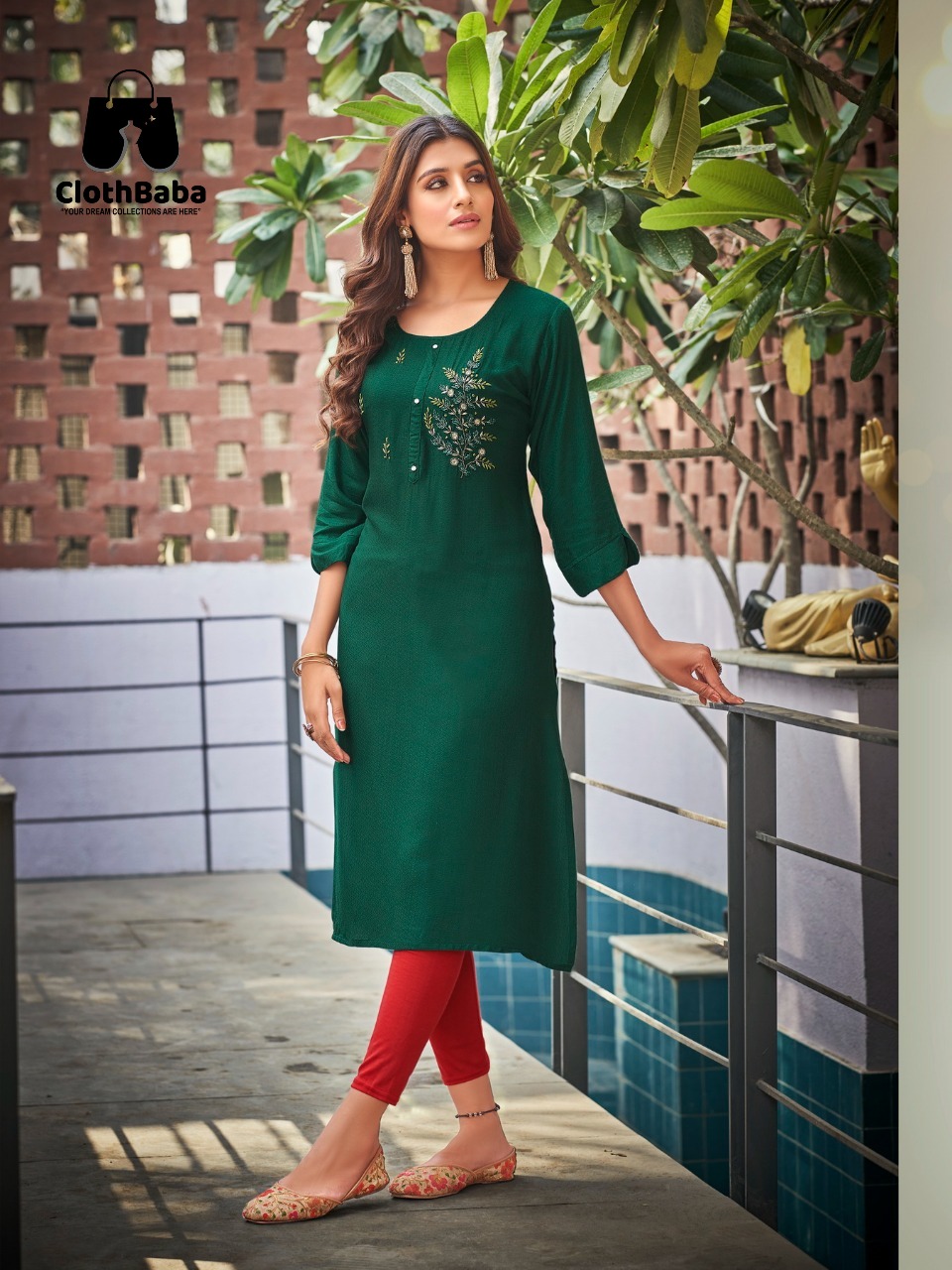 Premium Ready-Made Suits - Fancy Viscose Rayon with Hand Work