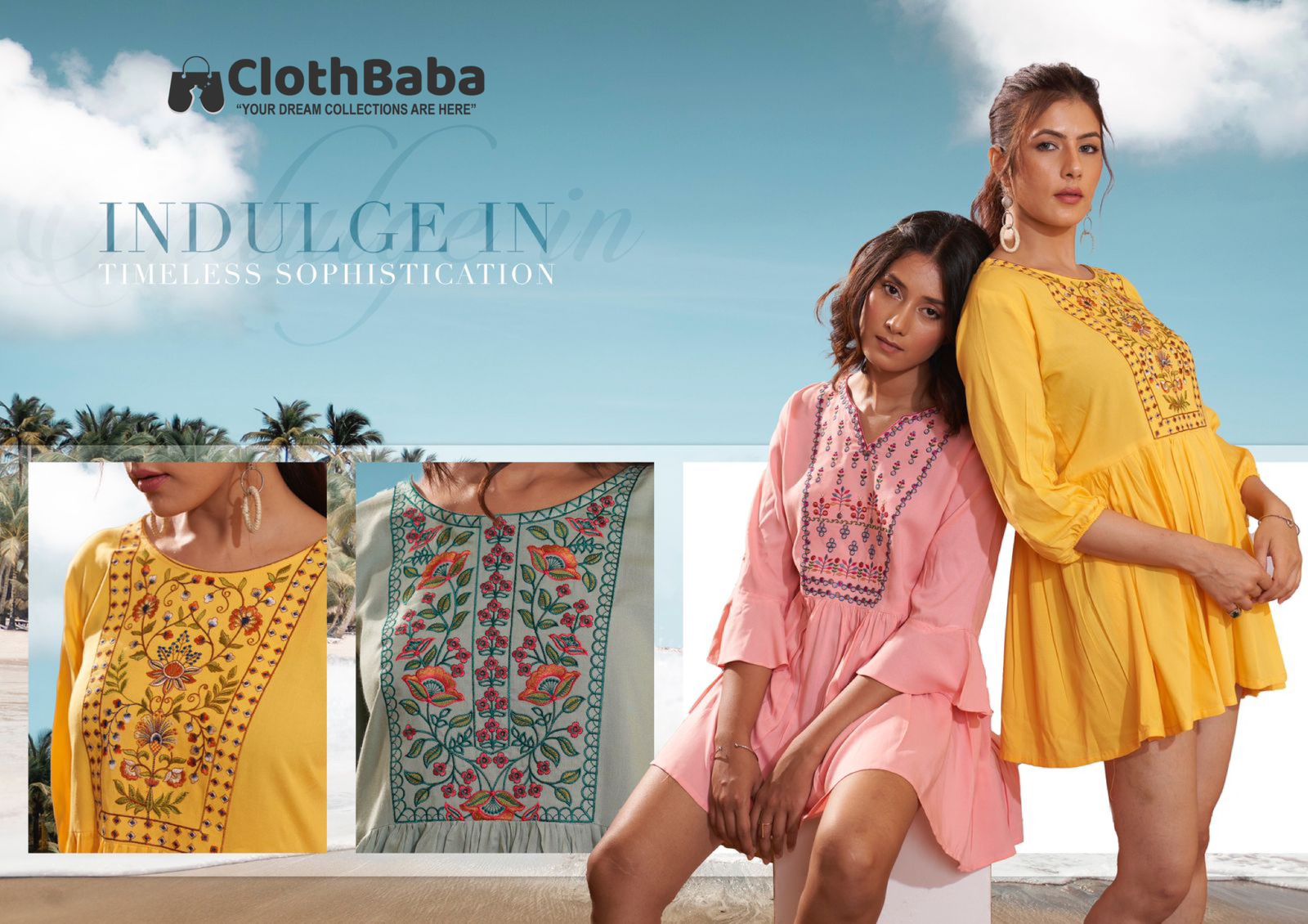 Trendy Ladies Readymade Suit - 14kg Rayon with Embroidery Work