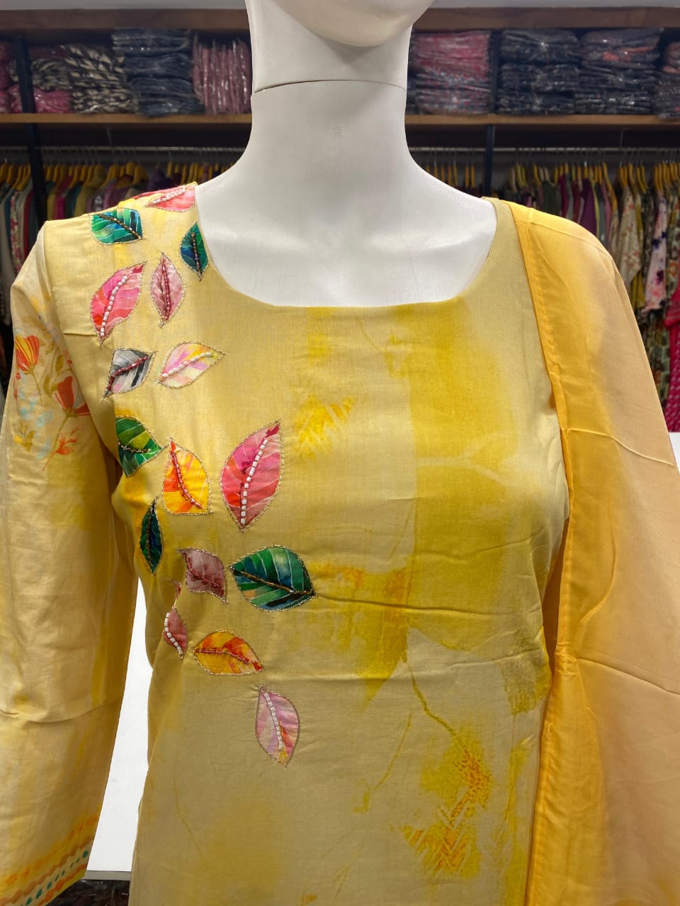 Premium Ladies Readymade Suit with Handwork