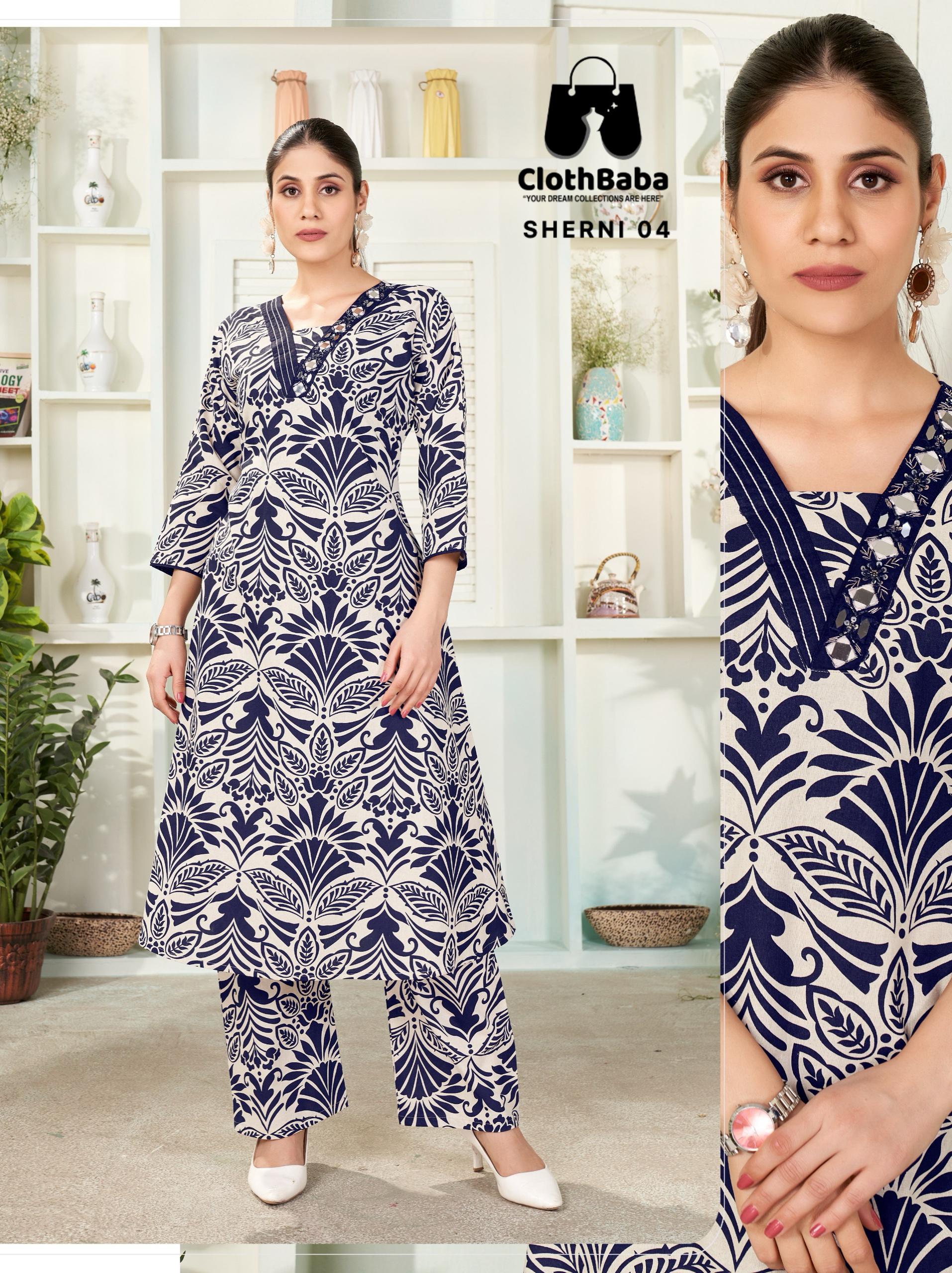 Cotton Flex Hand Embroidery Readymade Suit 