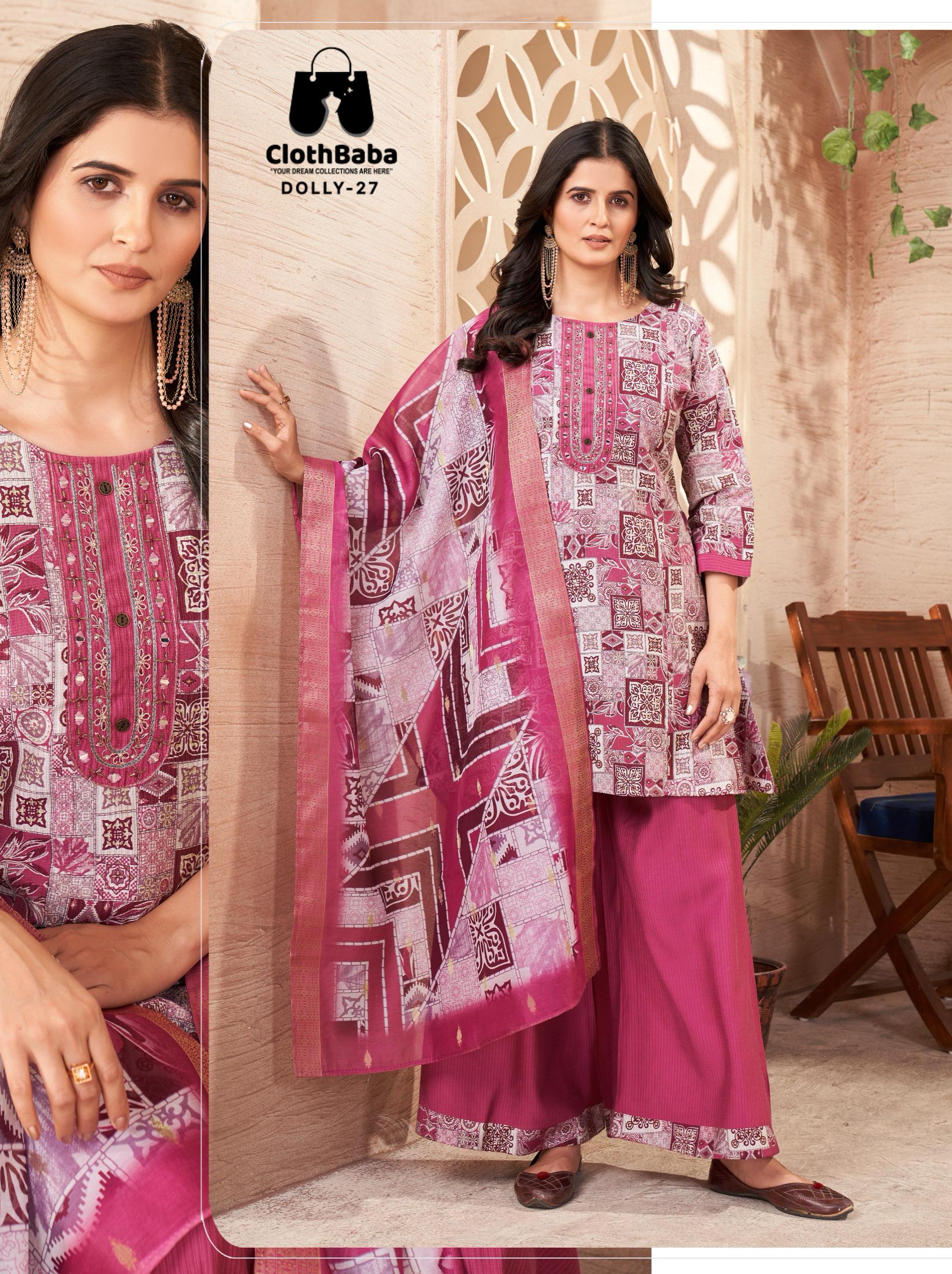 Premium Vertican Fabric Suit with Jeqcard Digital Dupatta
