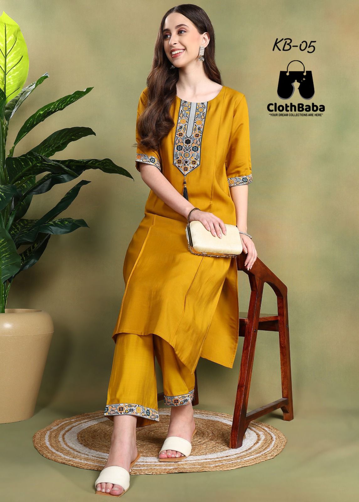 Elegant Roman Silk 2-Piece Co-Ord Set for Women 