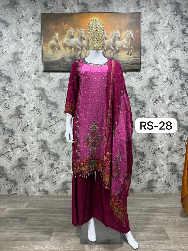Modern Pakistani-Style Suit for Women