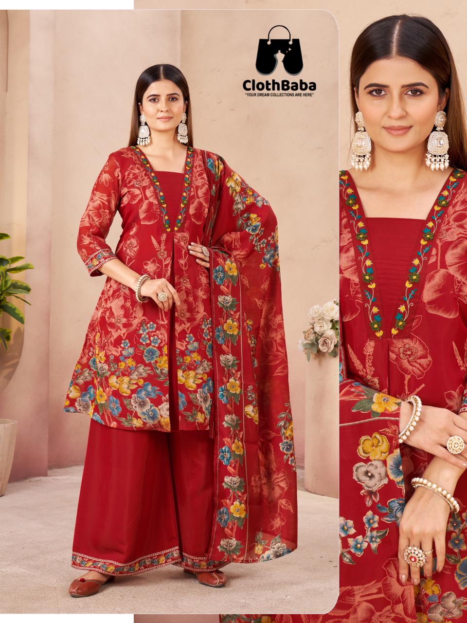 Dolly Wholesale Ladies Vetican Silk Suit