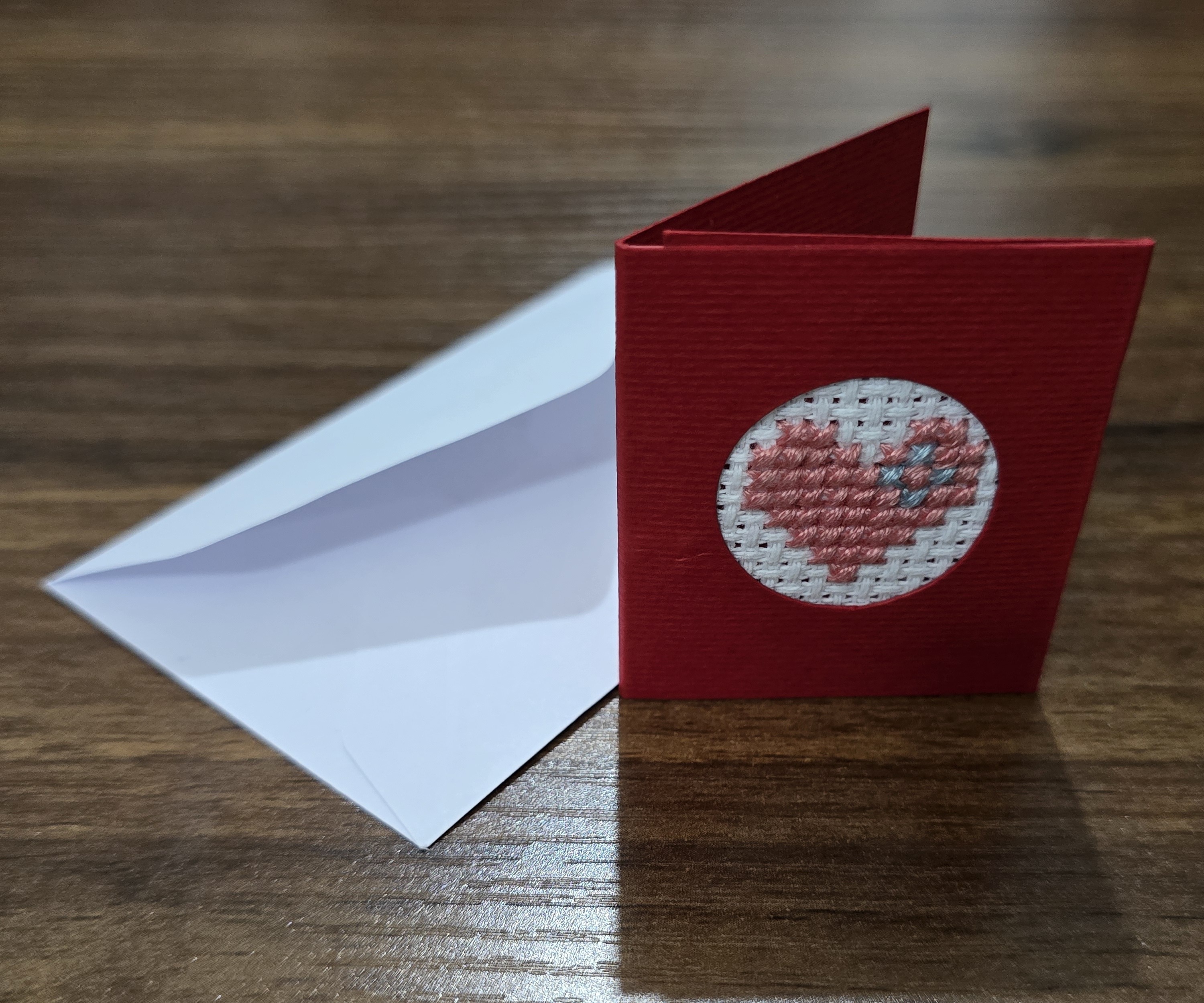Tatreez Greeting Card [Heart]