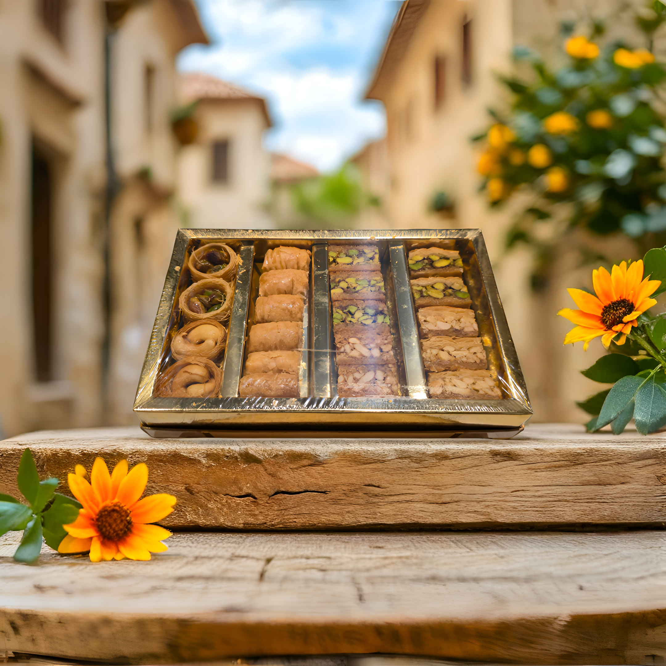 Eastlena Premium Arabic Mixed Baklawa With Sidr Honey - 200g