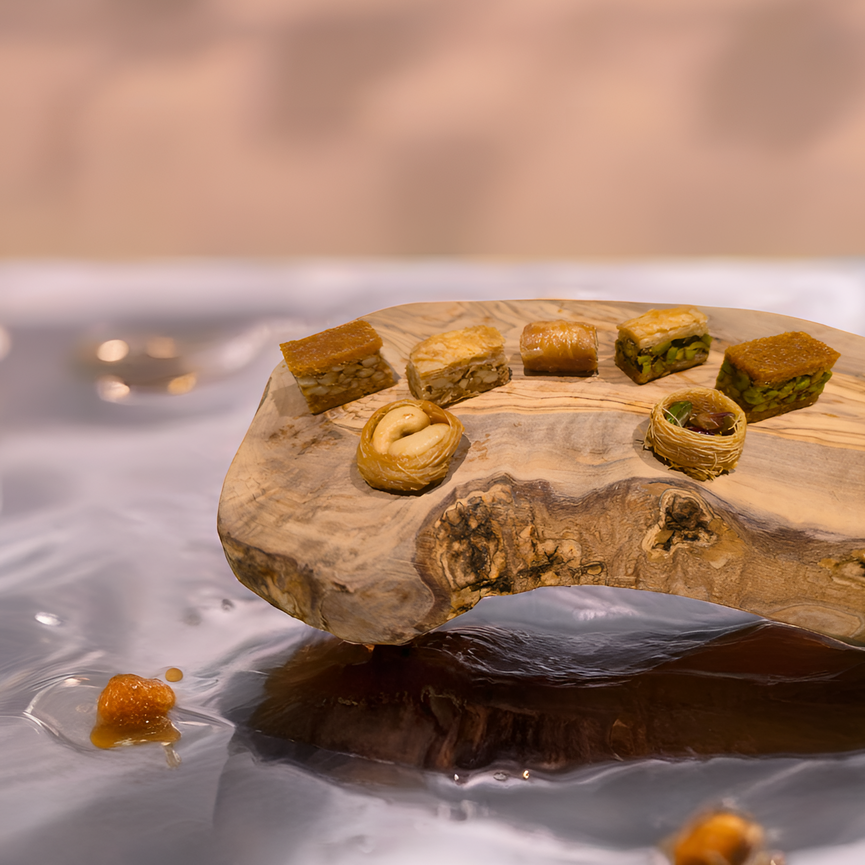 Eastlena Premium Arabic Mixed Baklawa With Sidr Honey - 200g