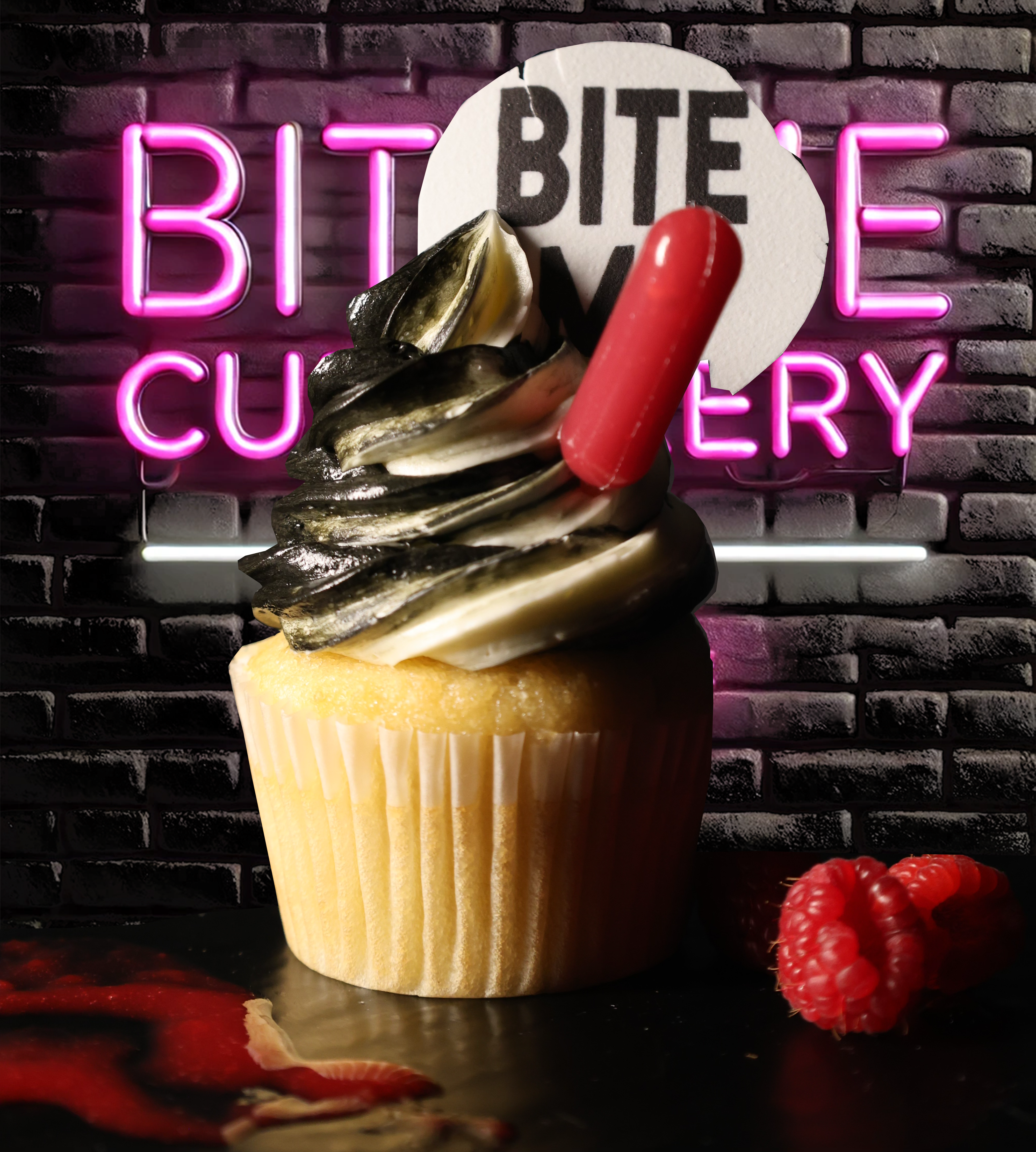 BITE ME SIGNATURE CUPCAKE