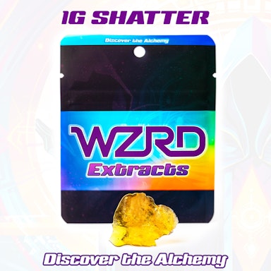 WZRD Extracts 1G Shatter