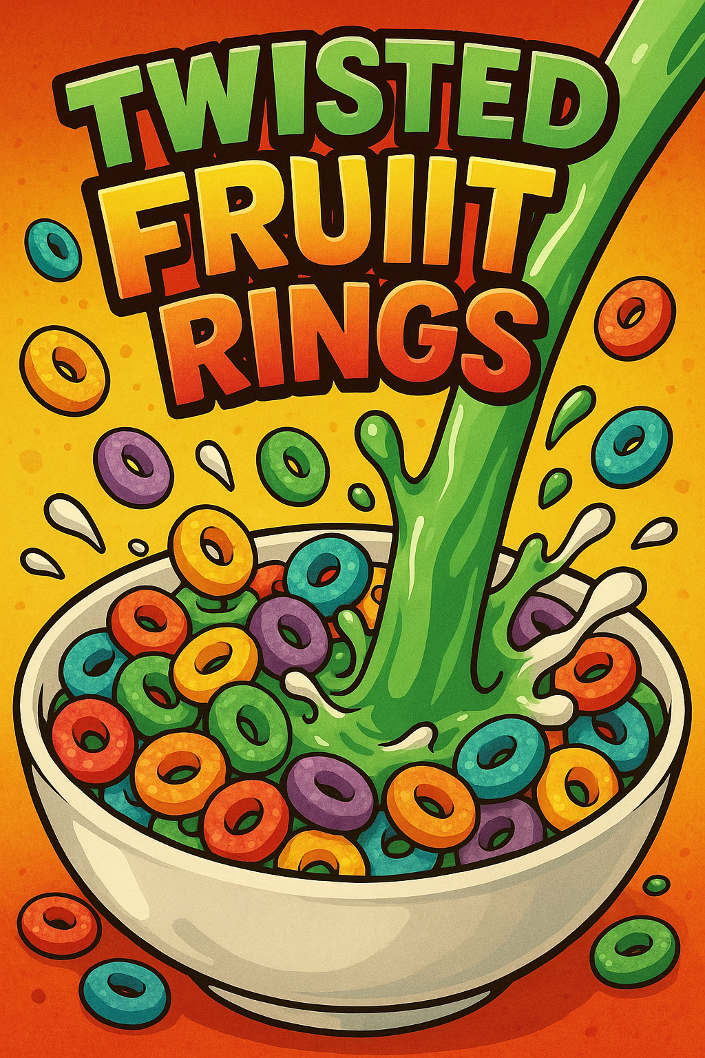 Twisted Fruit Rings