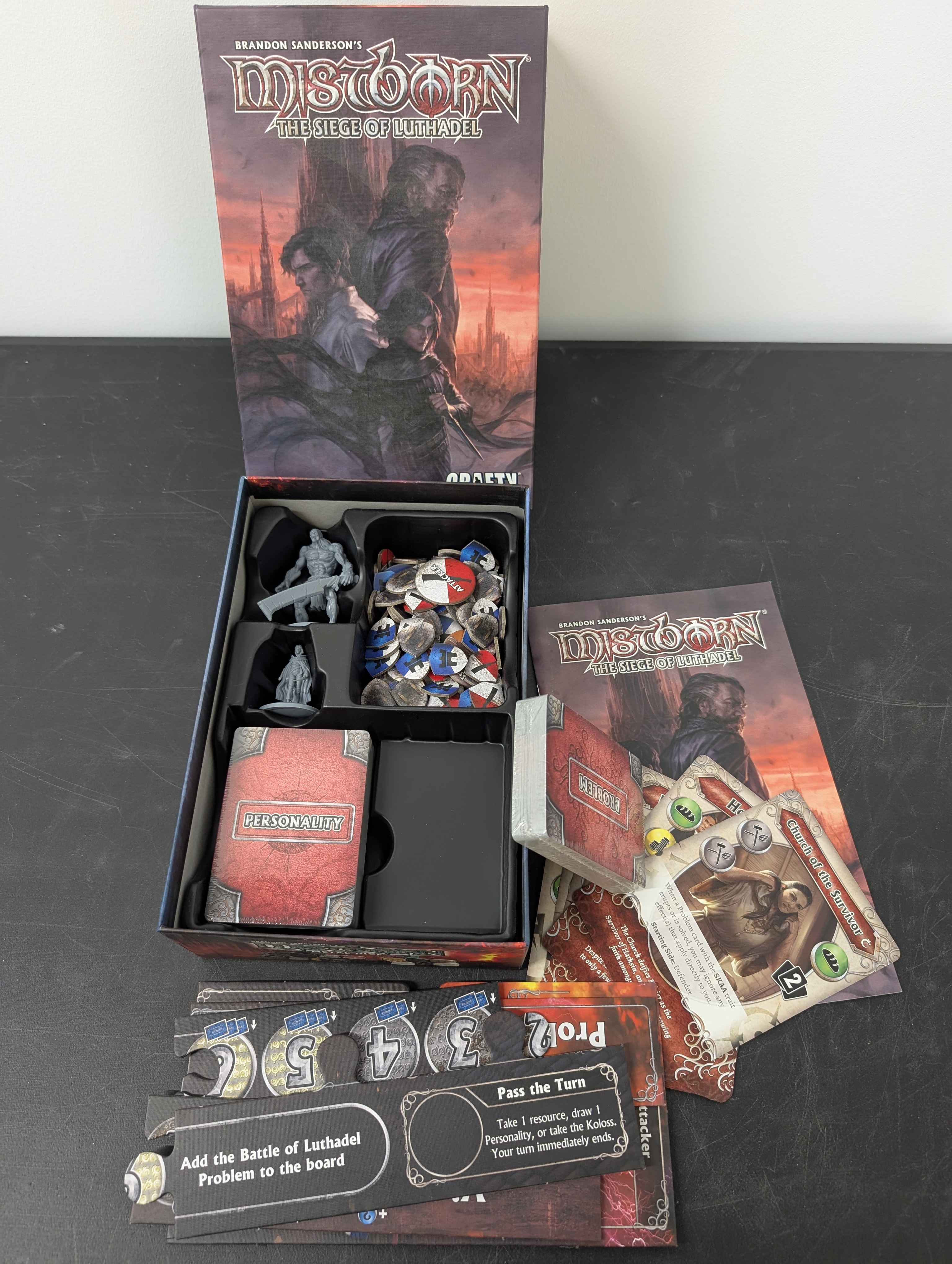 Mistborn: House War Board Game