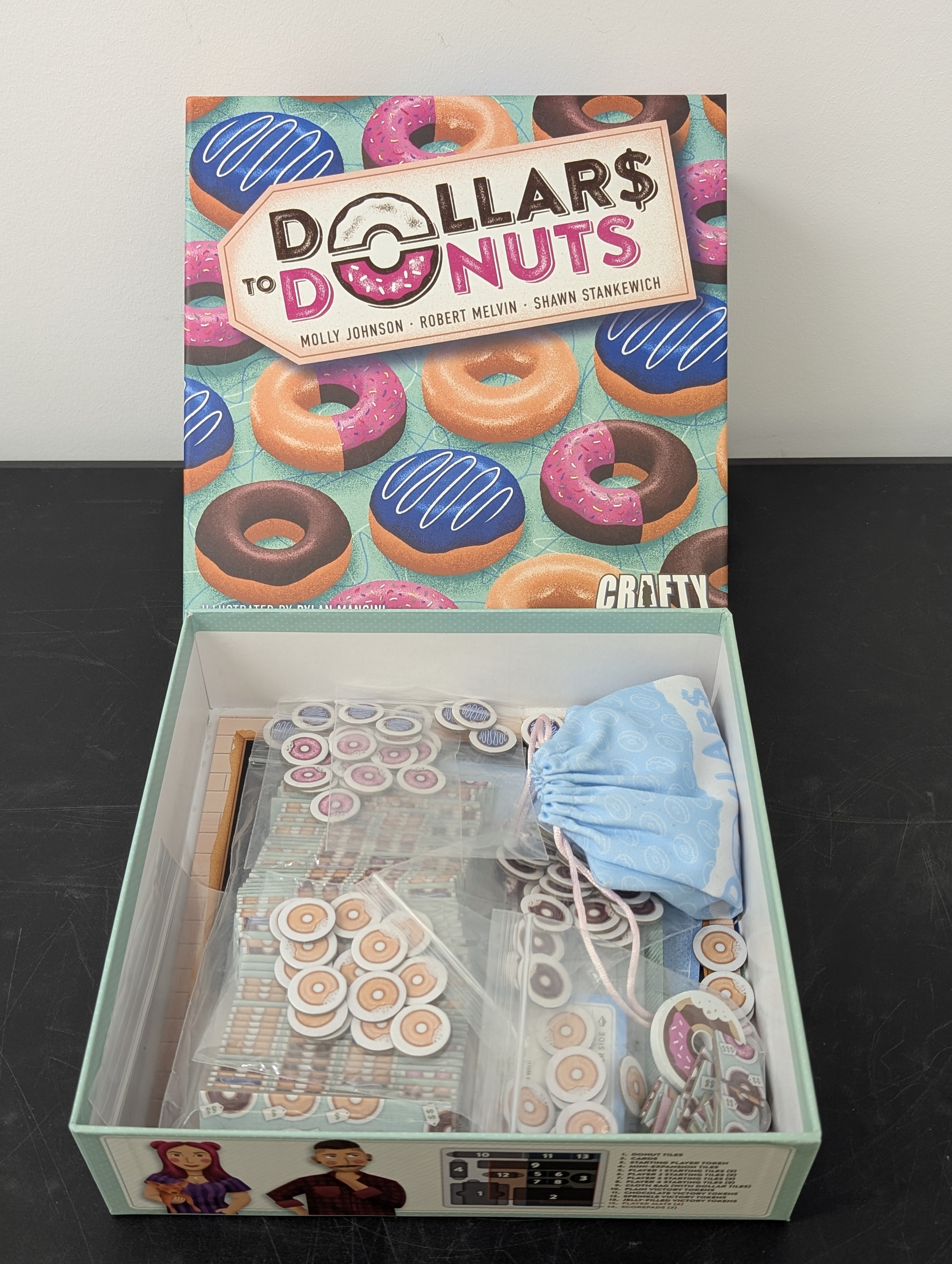 Dollar$ to Donuts Board Game