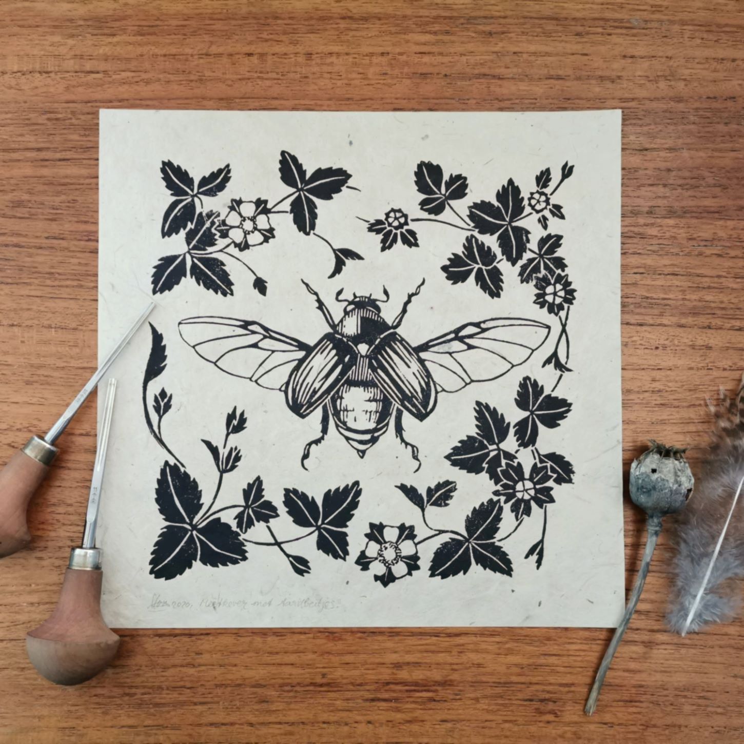 Mestkever met Aardbeitjes