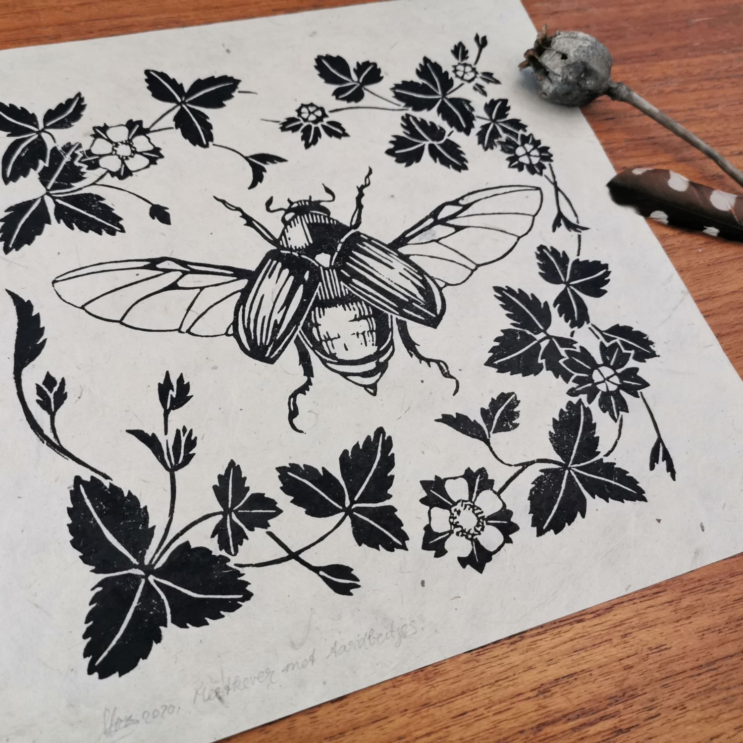 Mestkever met Aardbeitjes