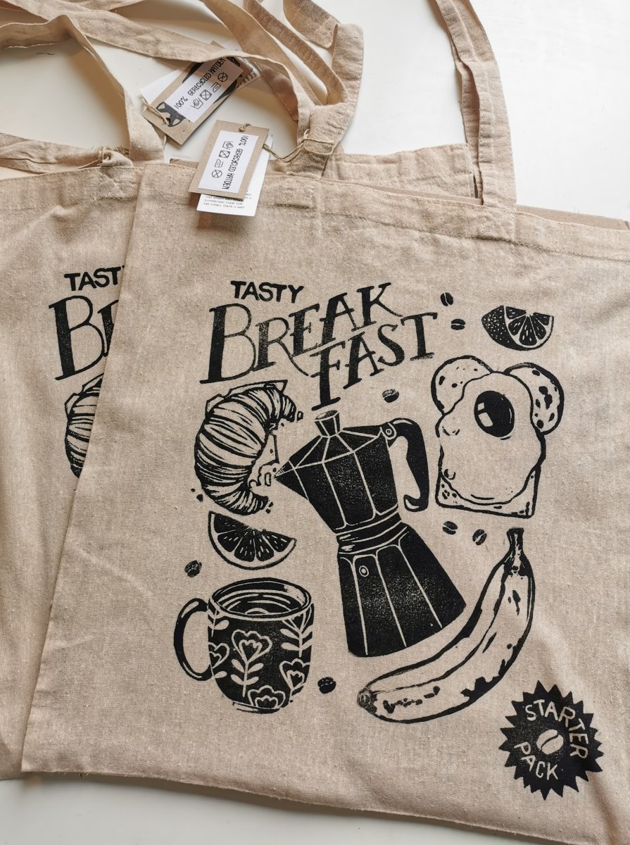Totebag "Tasty Breakfast Starter Pack"
