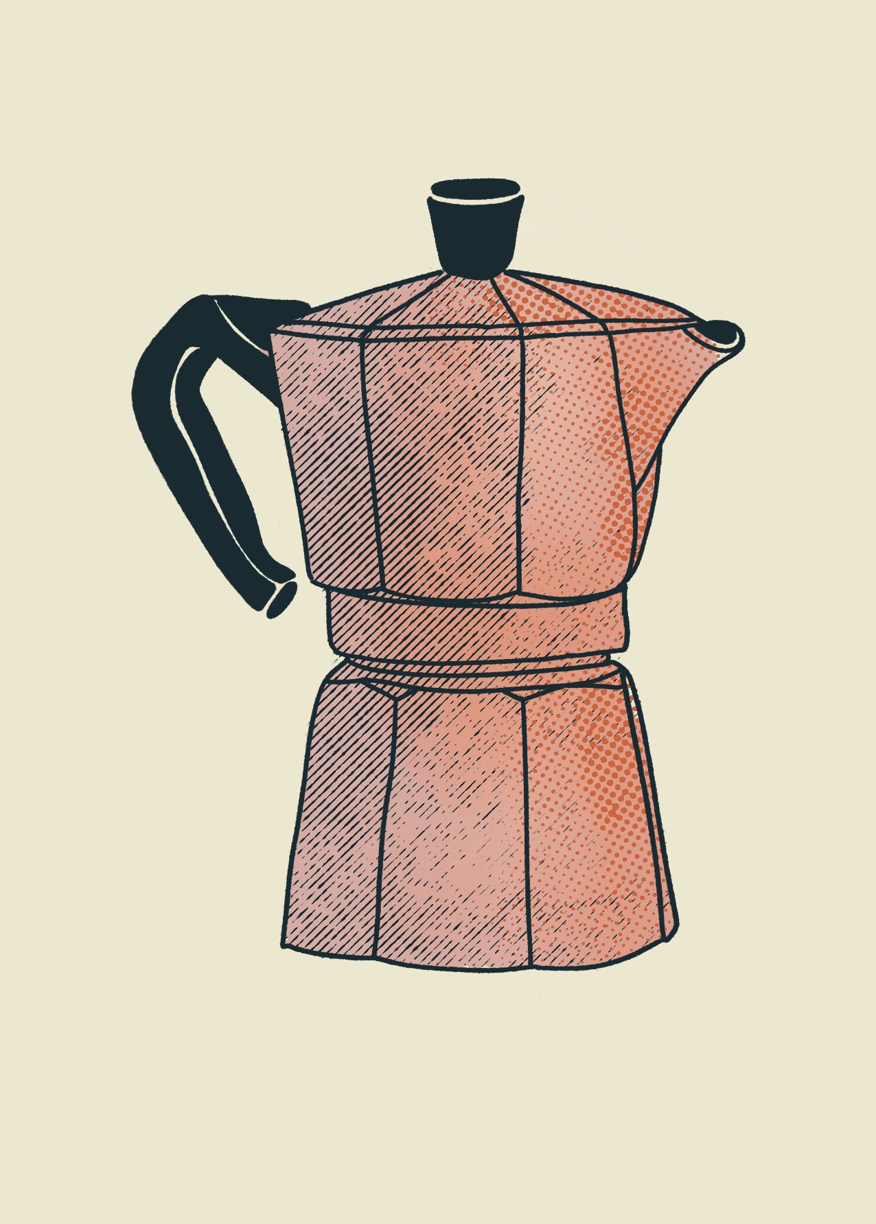 [Postcard] moka Pot
