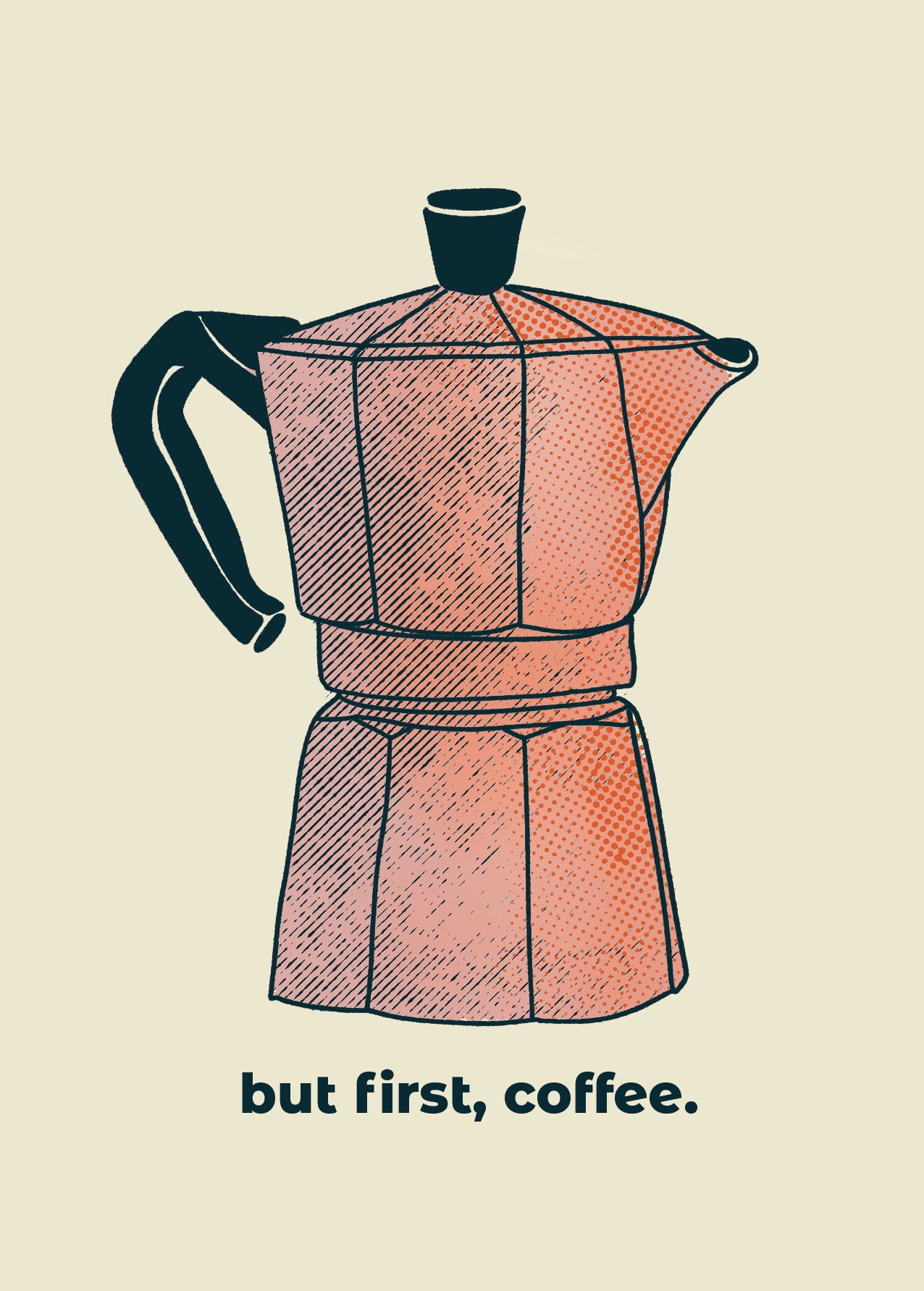 [Postcard] moka Pot