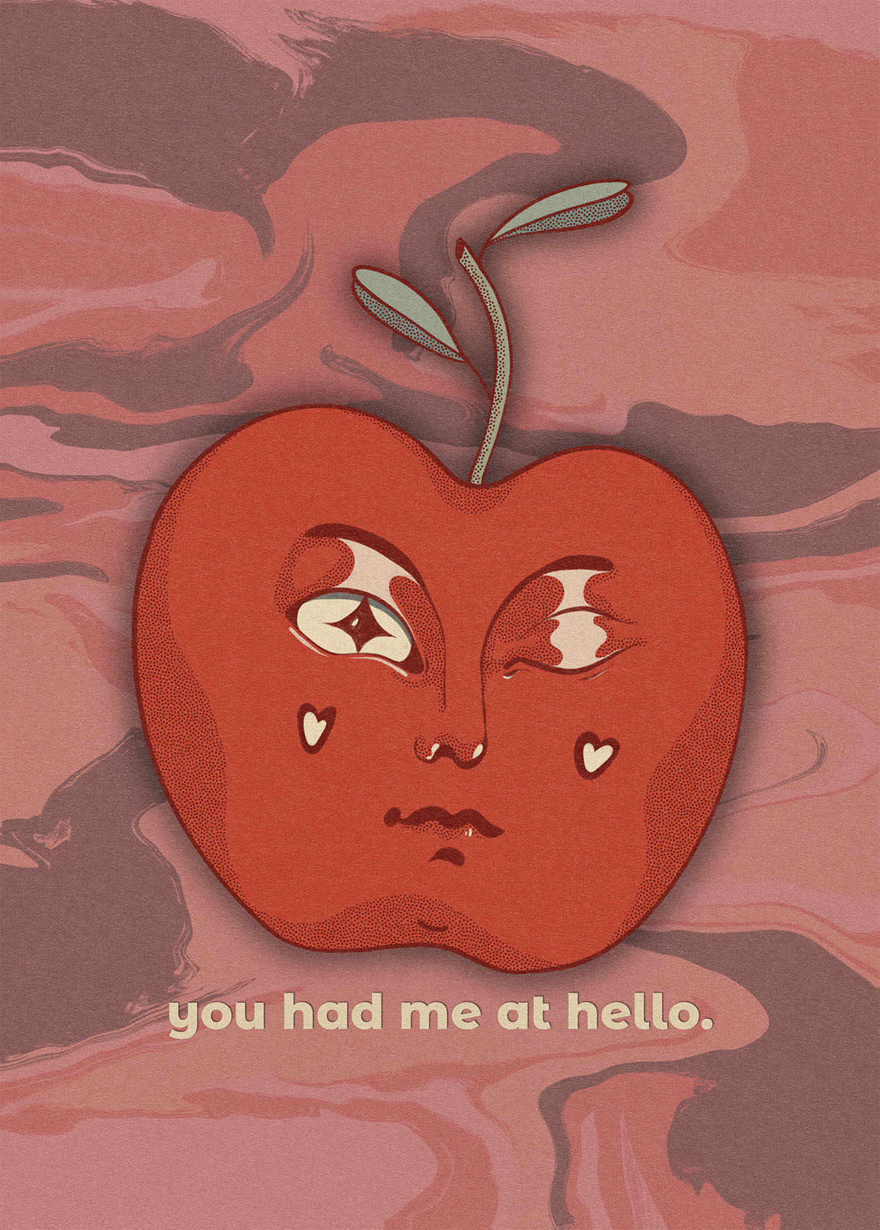 [Postcard] you had me at hello