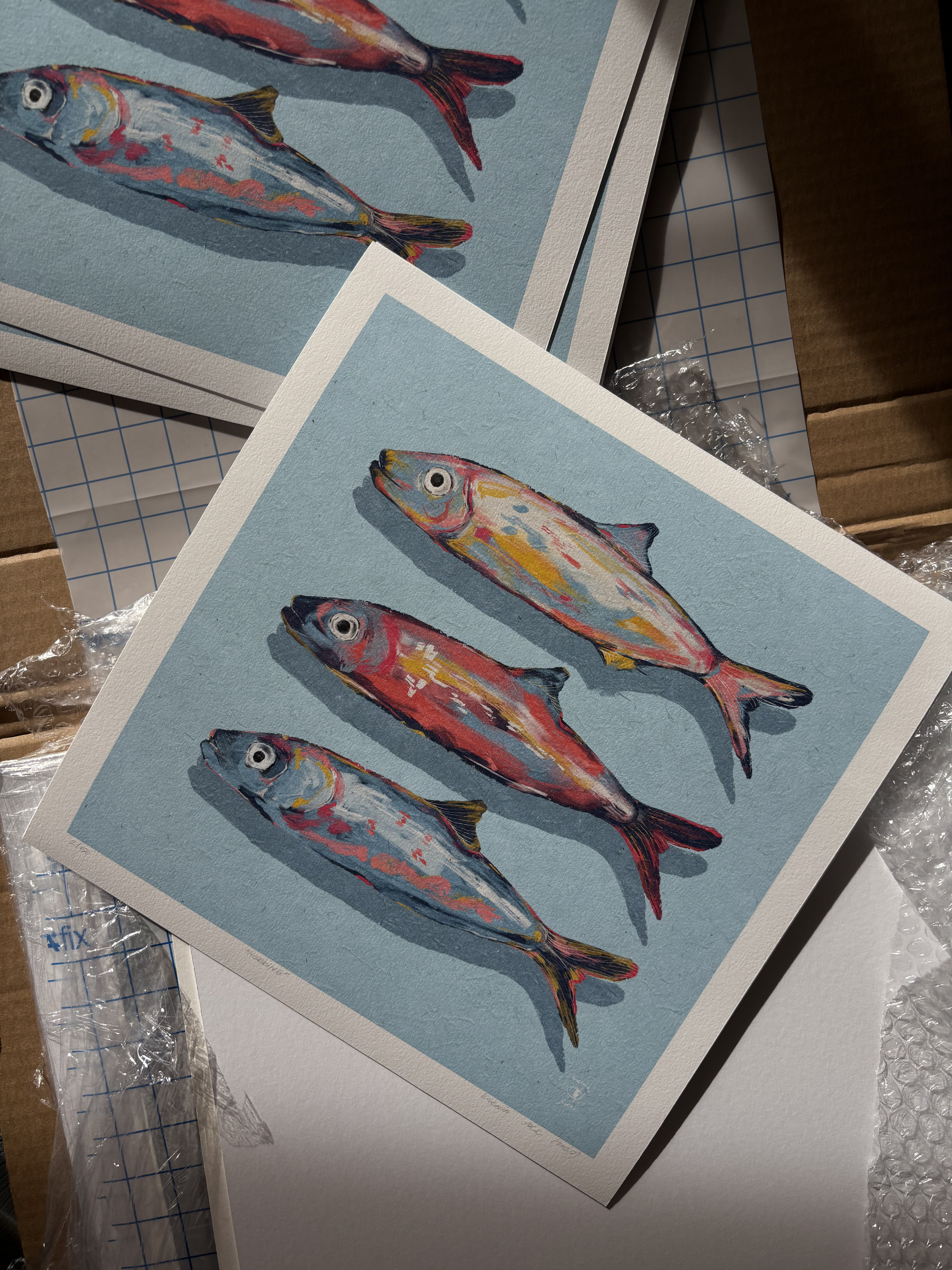 [LIMITED EDITION] Herring on Blue