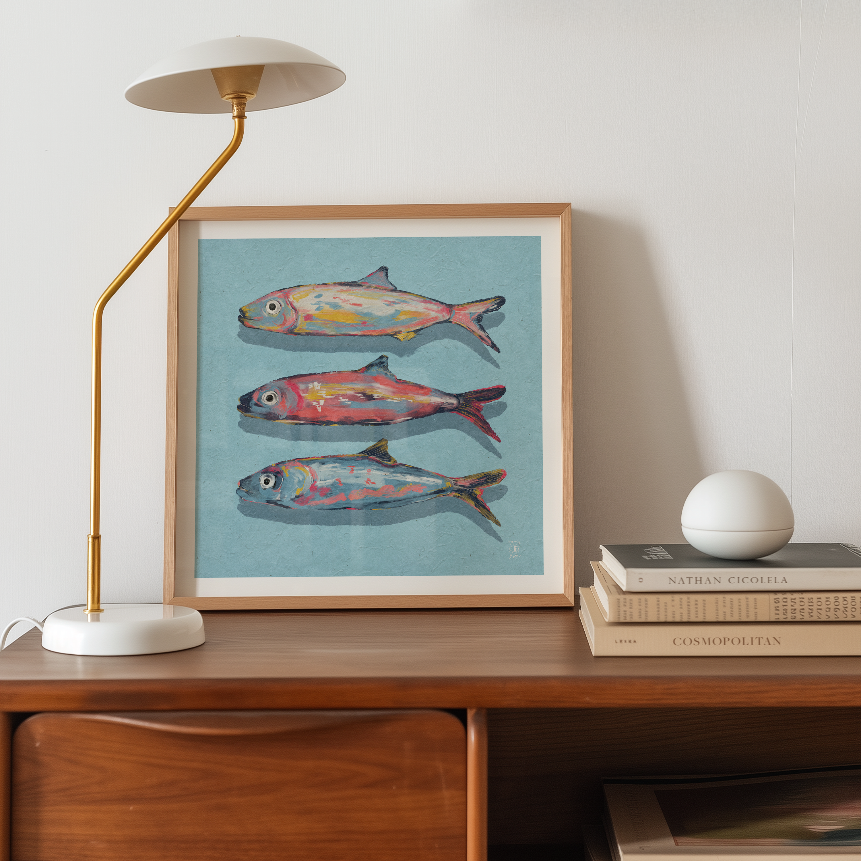 [LIMITED EDITION] Herring on Blue