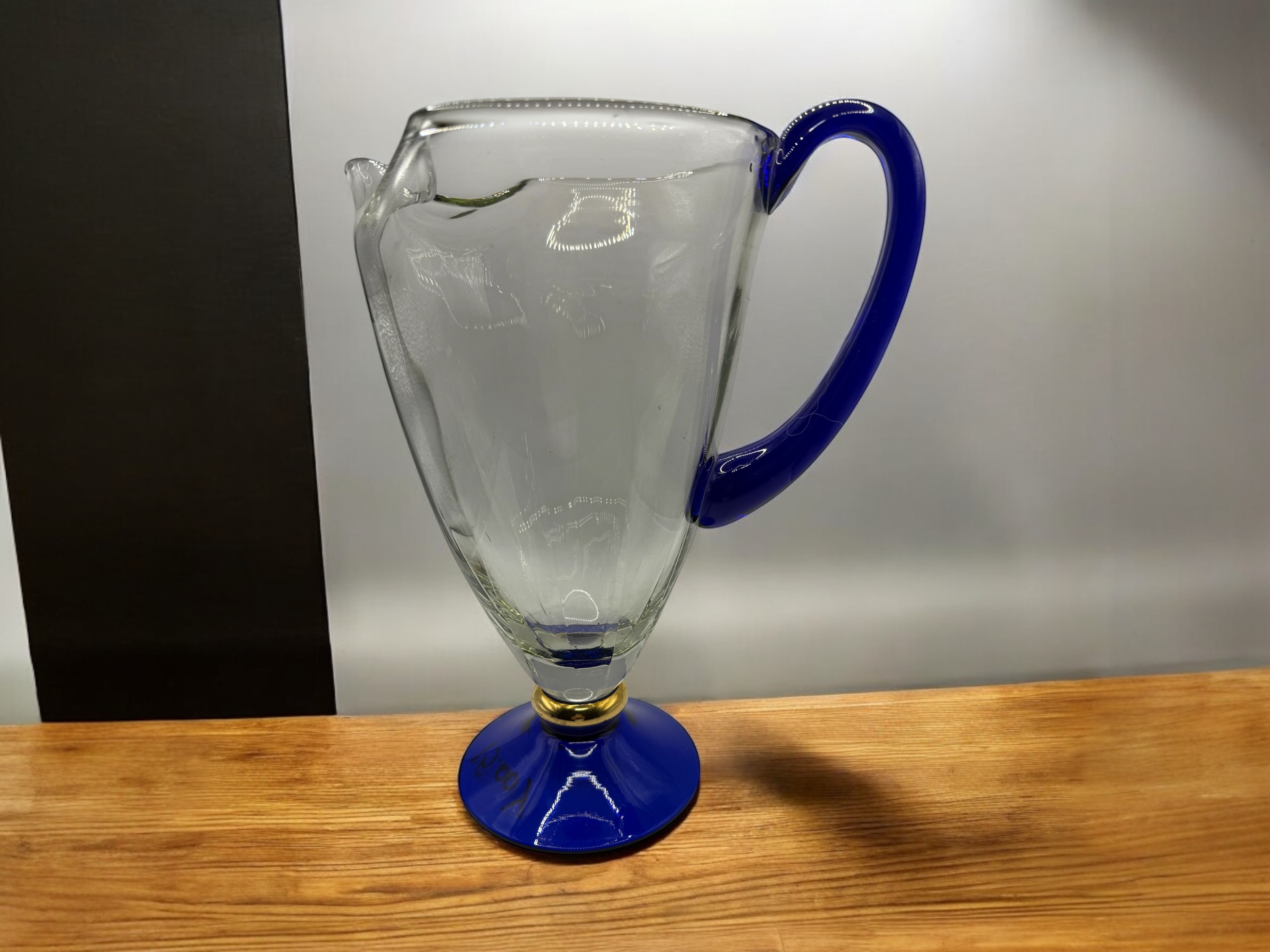 Elegant Glass Pitcher