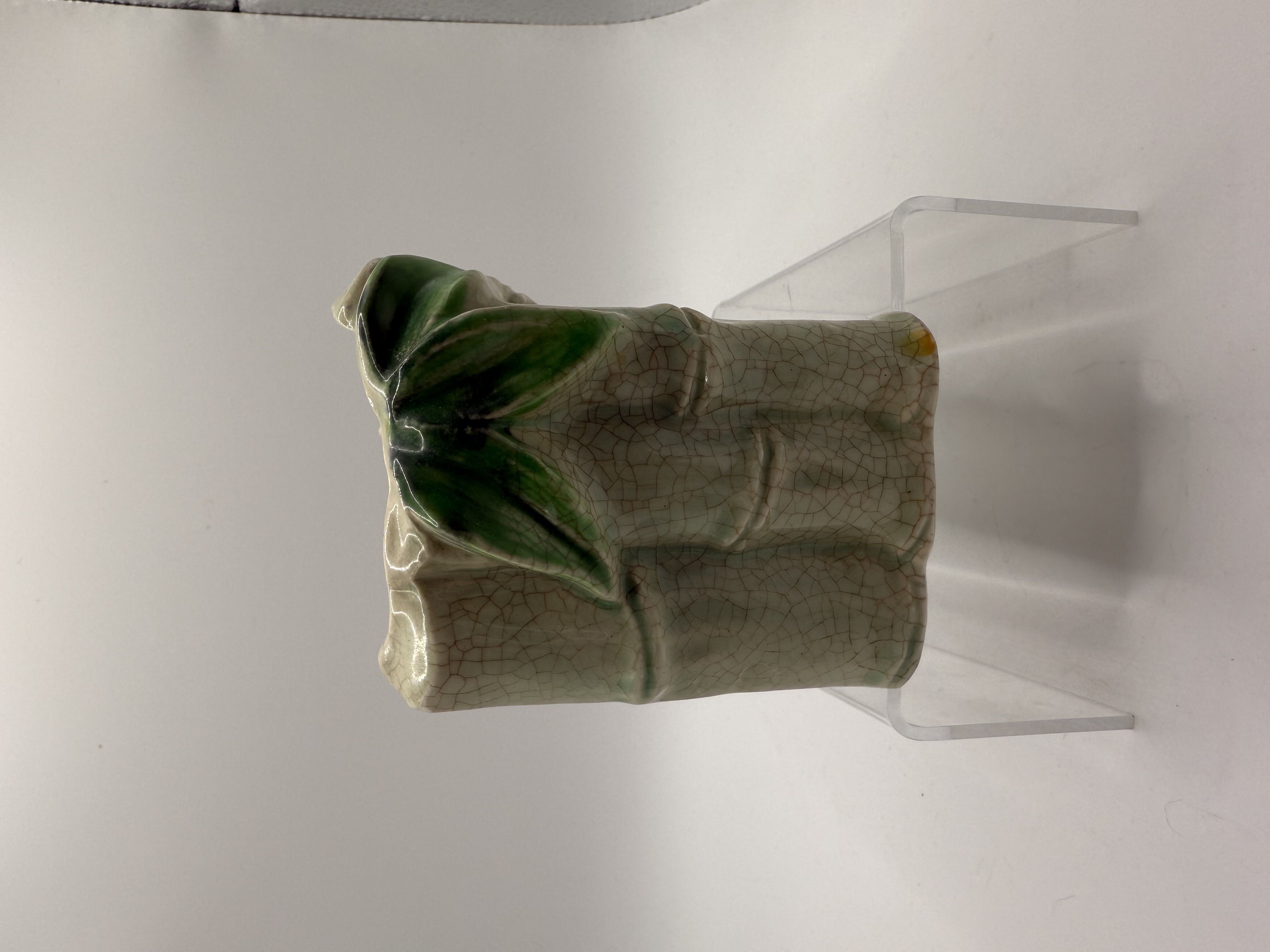 Vintage Hand Painted Porcelain Duck Planter Shafford Pottery