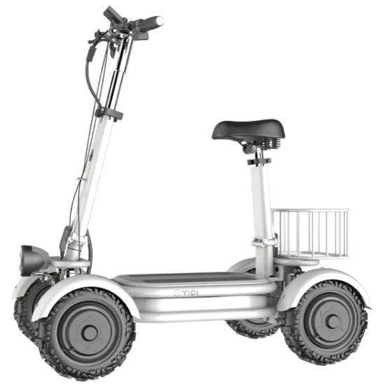 TSEU-DYNASTY TD1-X 1000W 48V 30Ah Dual Rear Motor 4-Wheel Off-Road Electric Scooter