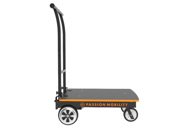 UKart U150 A smart dolly platform with tracking functions for people and goods.