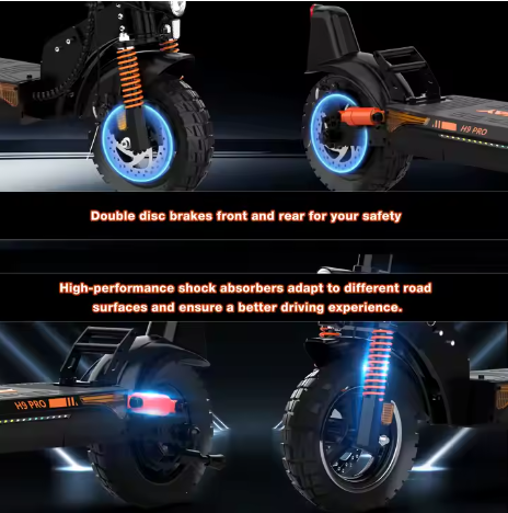 HITWAY / Evercorss H9 PRO electric scooter with 48V 20.8Ah/27Ah battery, foldable design, app control